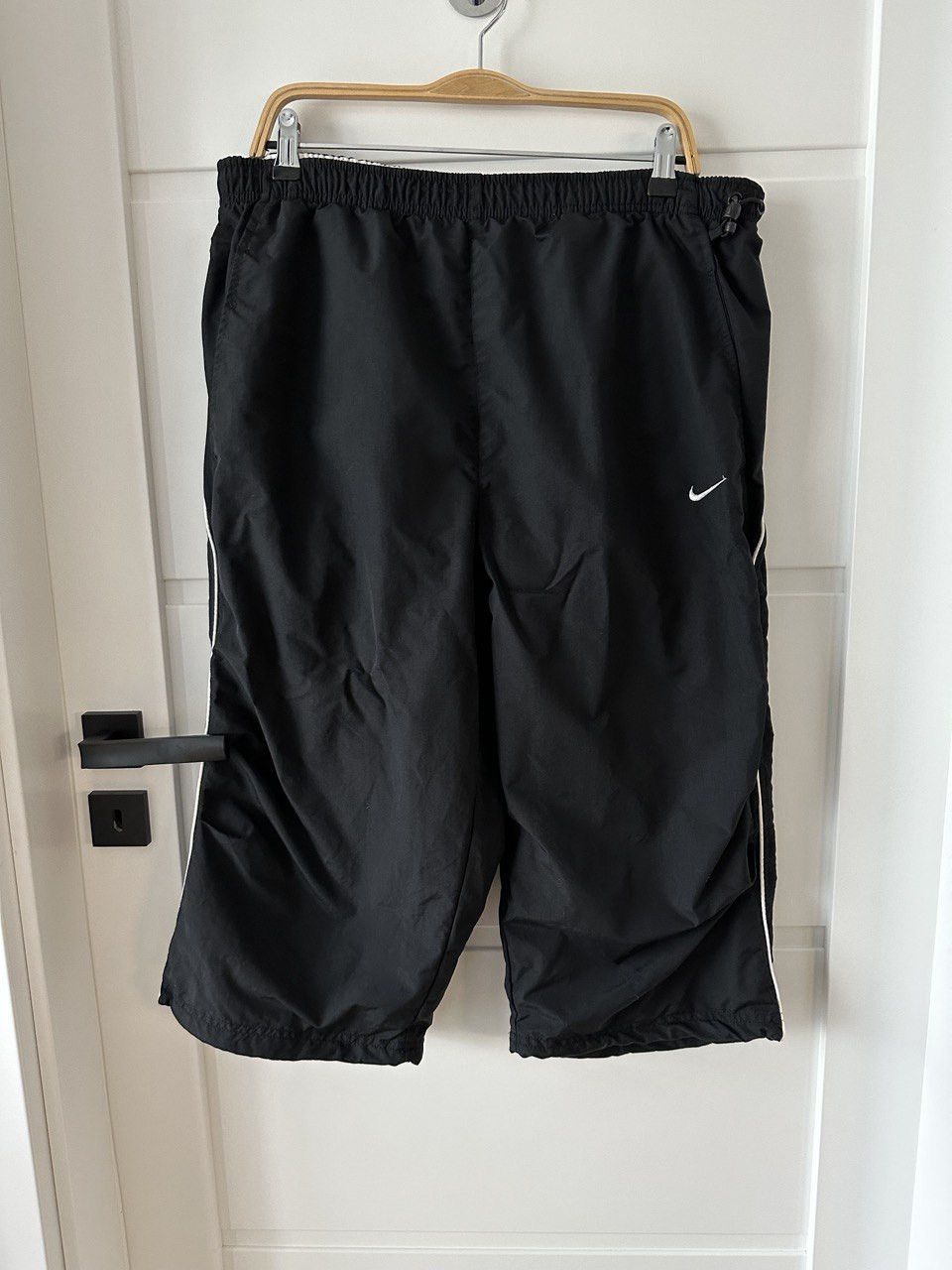 Nike Vintage NIKE Breeches shorts black XL y2k Size US 36 / EU 52 - 2 Thumbnail