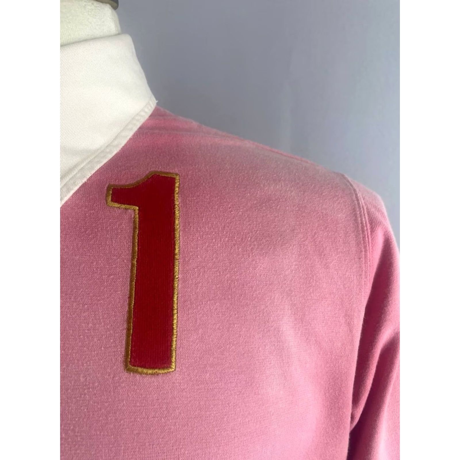 La Martina La Martina Polo Shirt Mens Size L Pink Cotton Embroidered Collared Short Sleeve Size US L / EU 52-54 / 3 - 6 Thumbnail