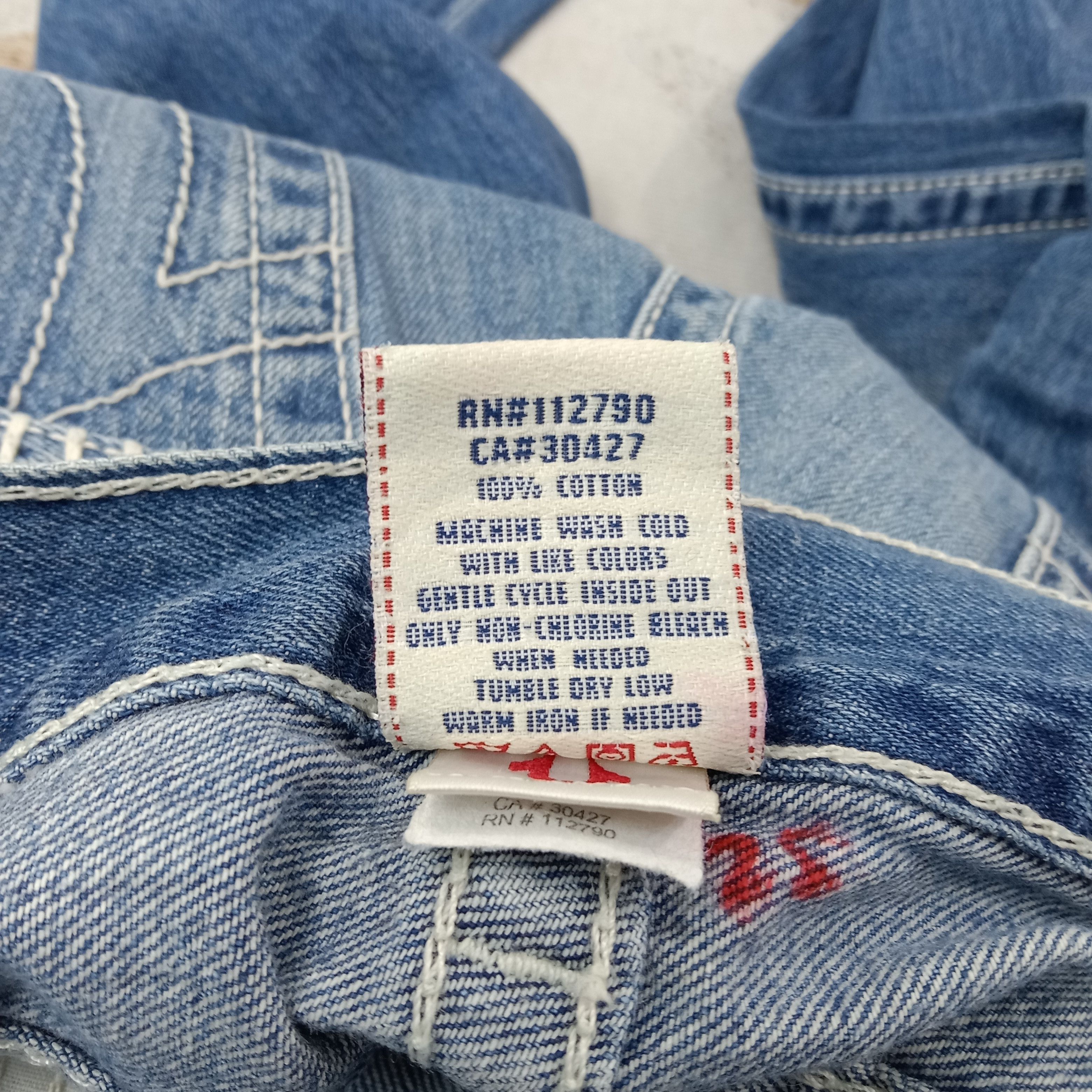 True Religion True Religion USA Bootcut Denim Jeans C258N23 Size US 33 - 15 Thumbnail