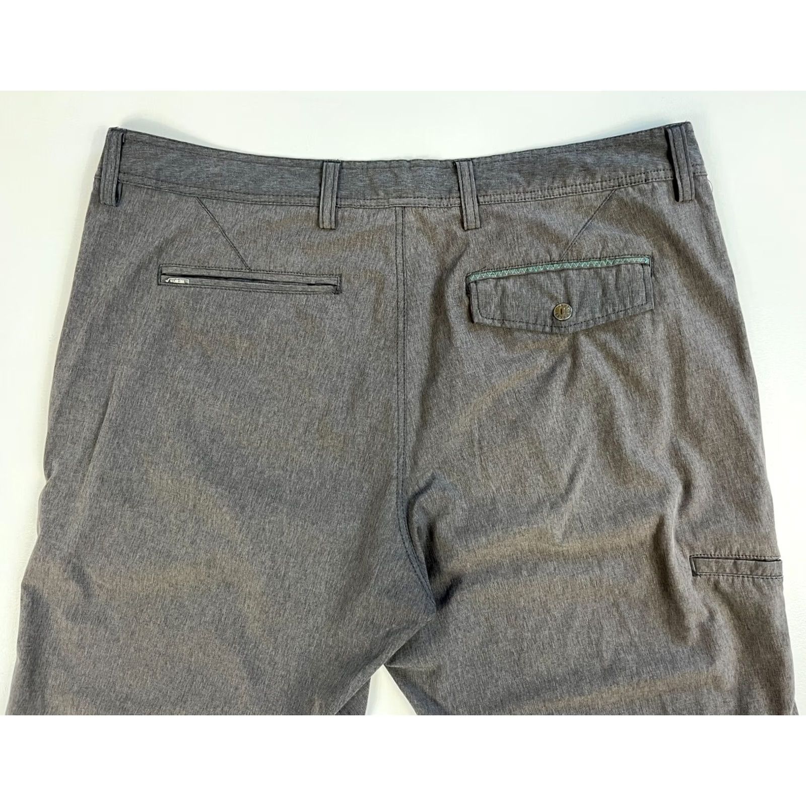 Vintage Men's Linksoul Boardwalker Shorts 10" Sz 38 Gray Size US 38 / EU 54 - 5 Thumbnail