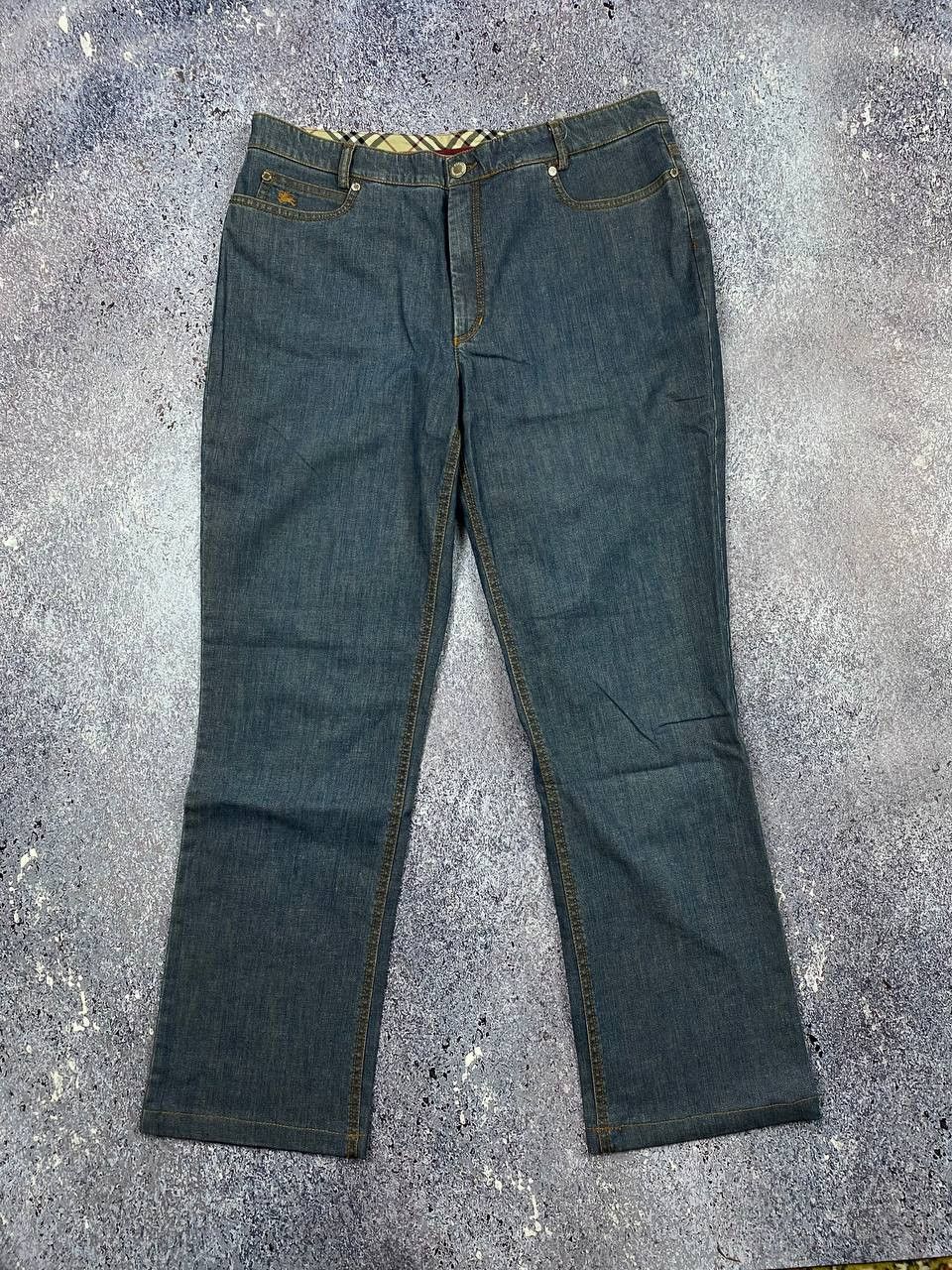 Burberry 🔥VINTAGE BURBERRY BRIT BAGGY JEANS PANTS Y2K Size US 30 / EU 46 - 1 Thumbnail