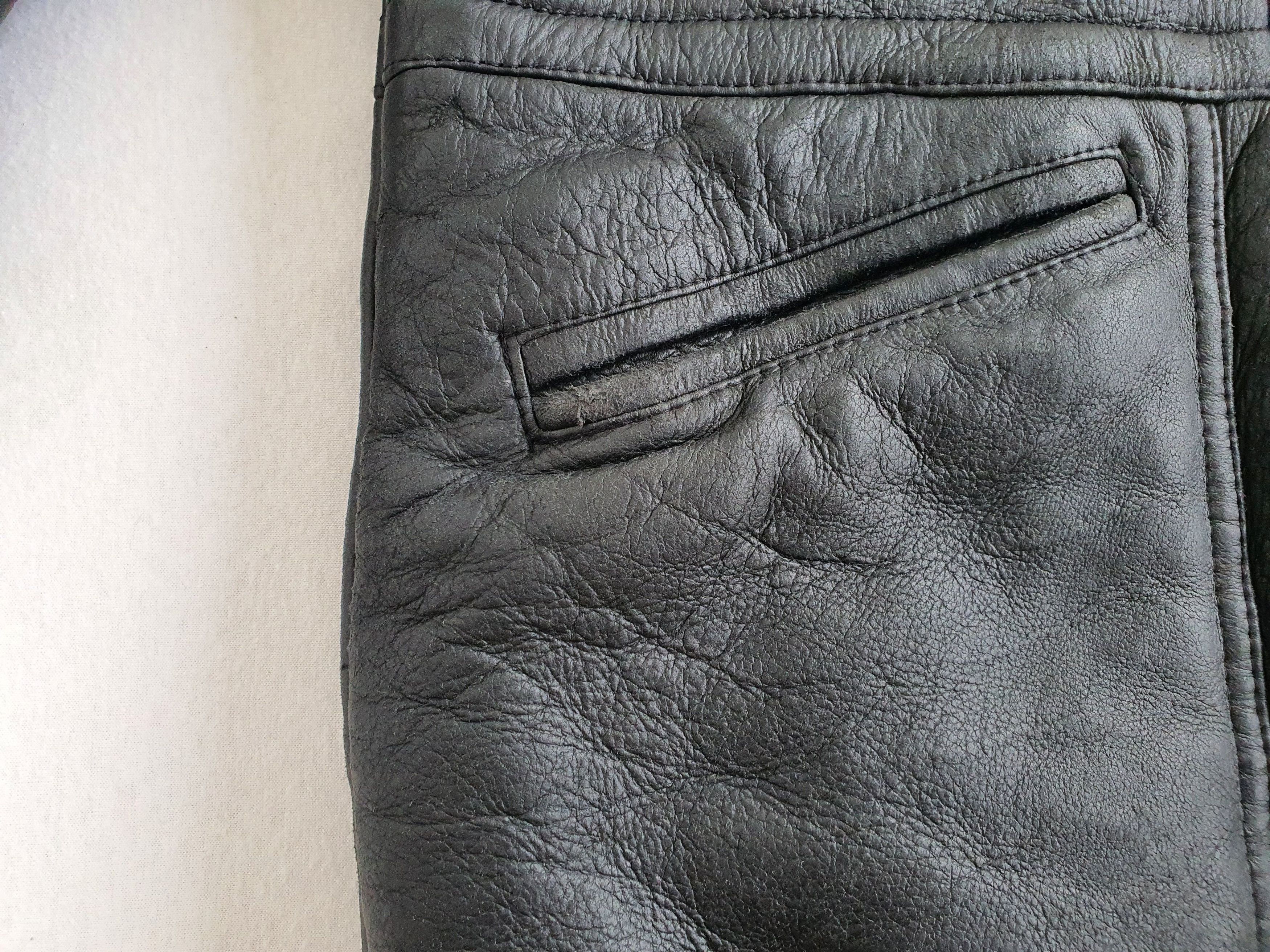 Genuine Leather Heavy Lined Shearling Leather Jacket 3/4 Car Coat - Sz EU 56 Size US XL / EU 56 / 4 - 11 Thumbnail