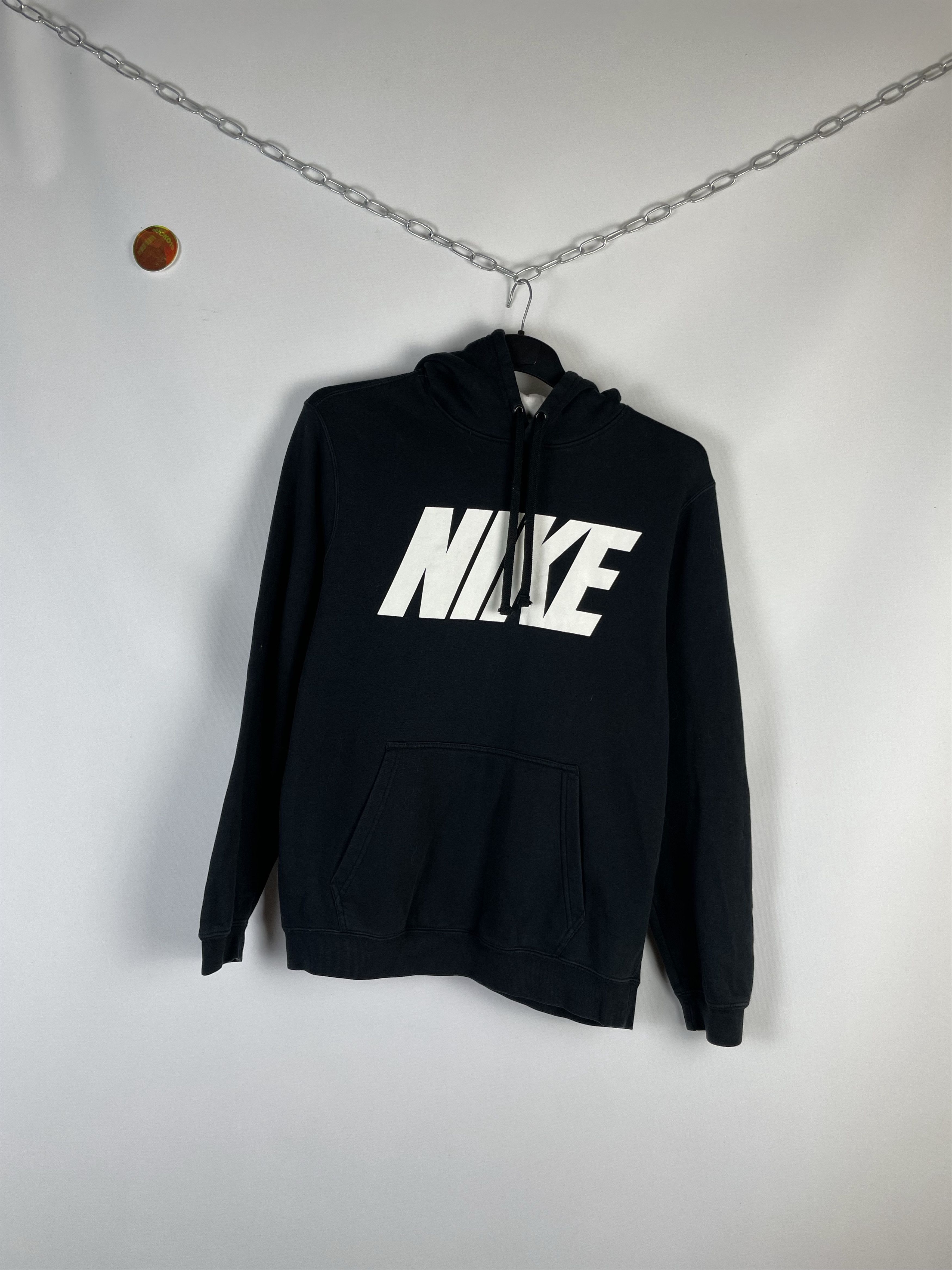 Nike Vintage Nike swoosh hoodie sweatshirt Size US M / EU 48-50 / 2 - 2 Thumbnail