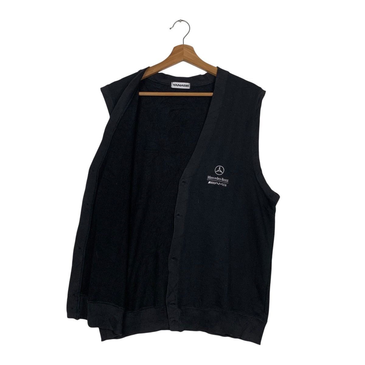 Mercedes-Benz MERCEDES BENZ AMG Sleeveless Cardigan Vest #3568-C163 Size US M / EU 48-50 / 2 - 7 Thumbnail