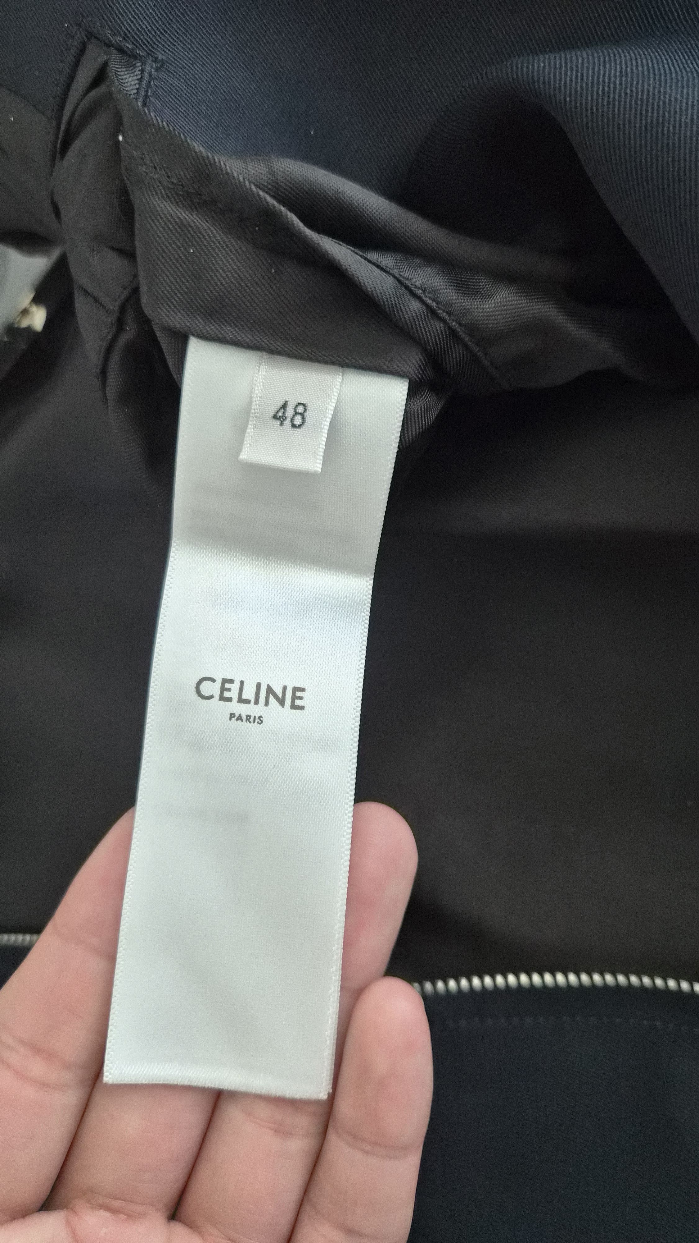 Celine Celine Logo Embroidered Blouson Jacket Size US M / EU 48-50 / 2 - 7 Thumbnail