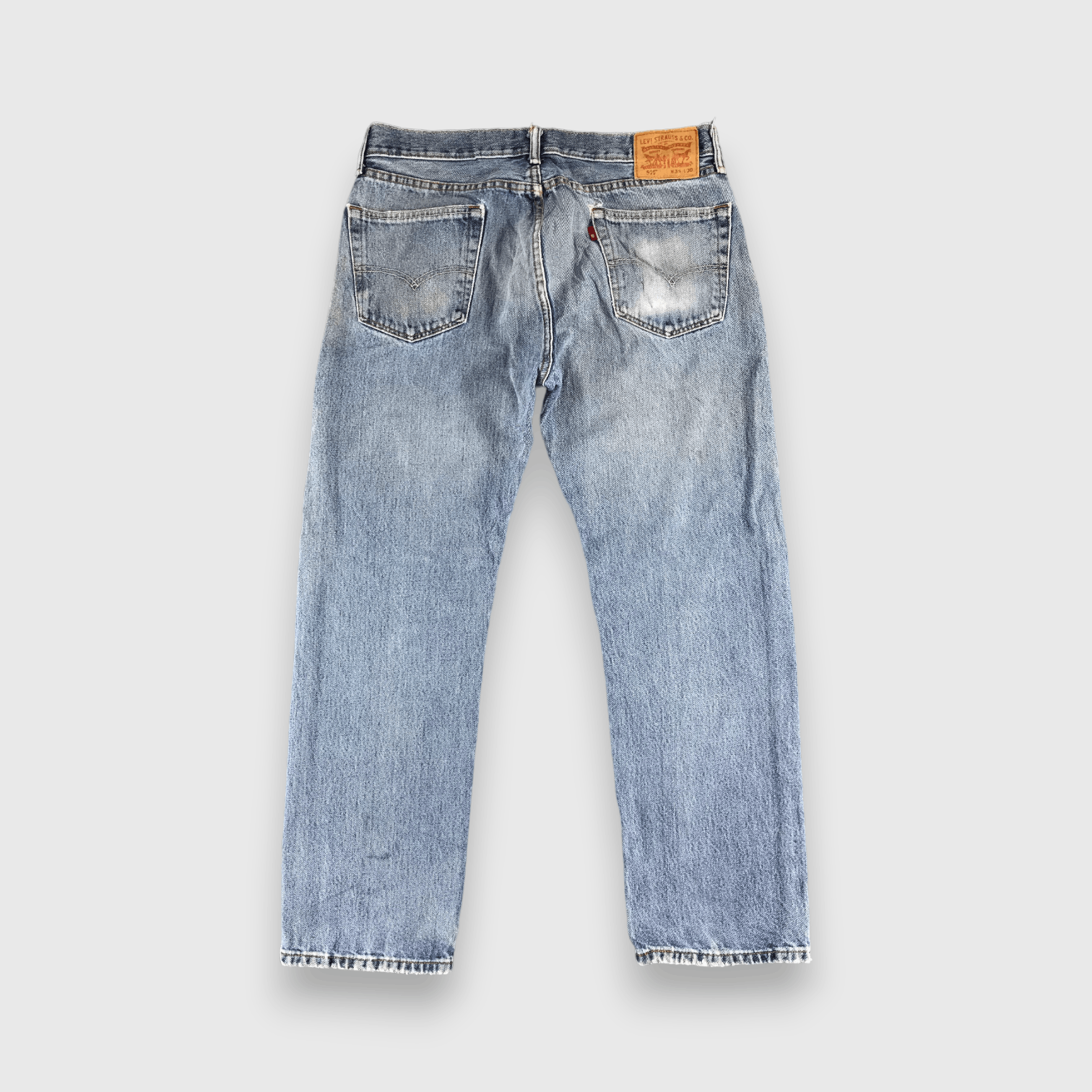 Levi's Vintage Blue Wash Levis 505 Jeans-J484 Size US 35 - 2 Thumbnail