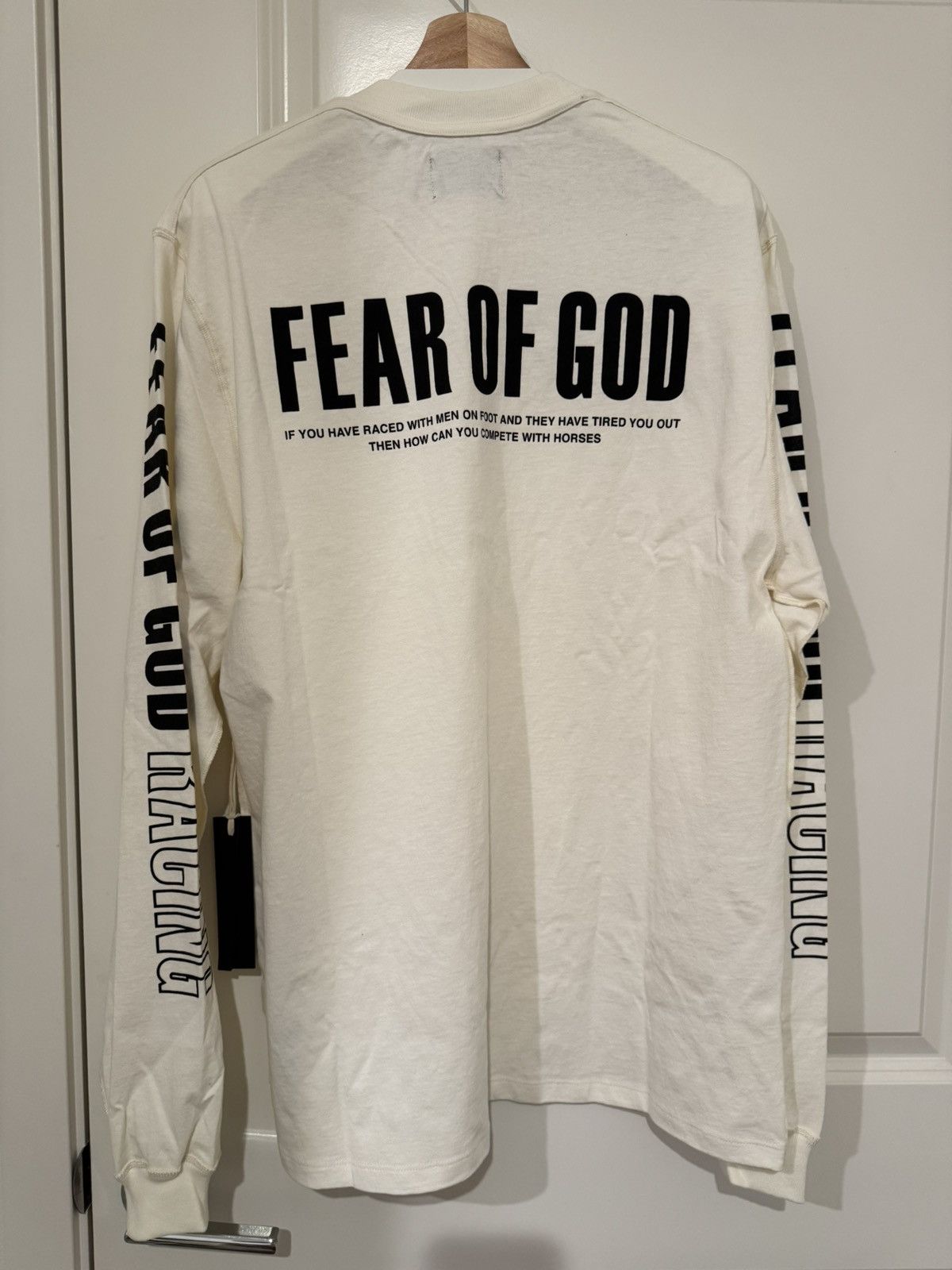 Fear of God Rare Fear of God Racing Collection Long Tee ComplexCon Size US L / EU 52-54 / 3 - 2 Thumbnail