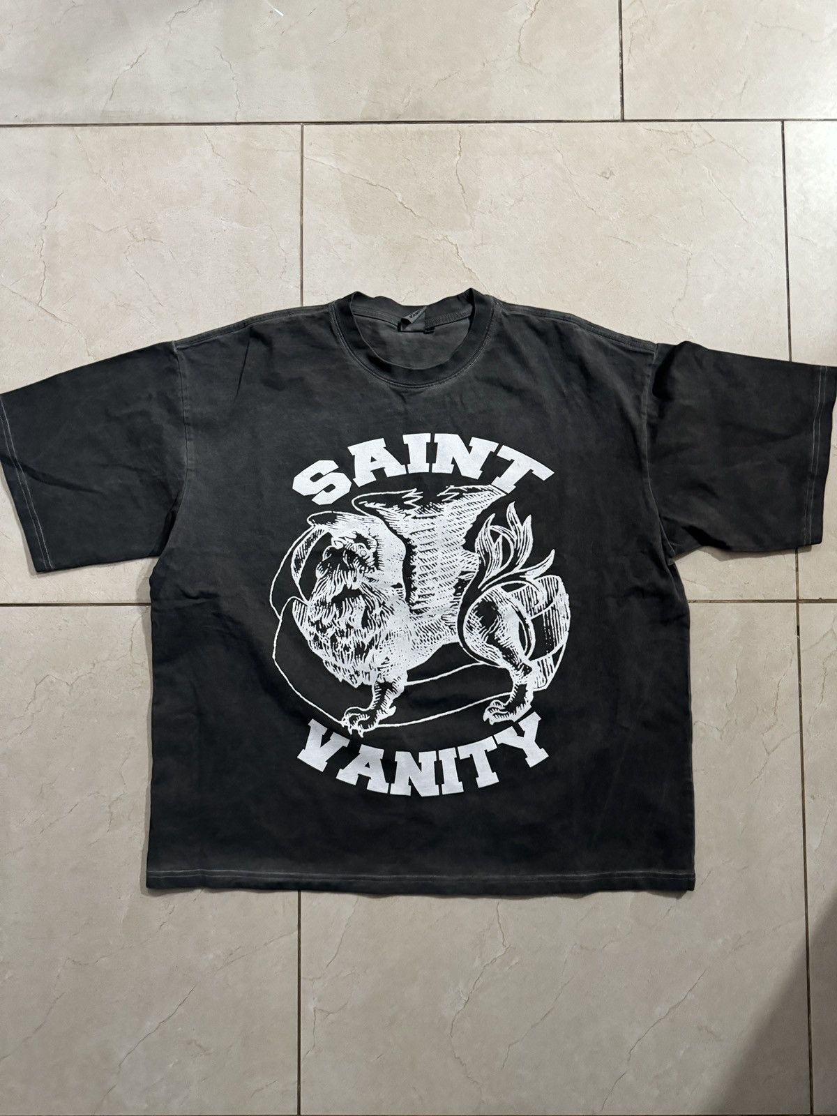 Saint Vanity Grey Saint Vanity tee Size US XL / EU 56 / 4 - 1 Thumbnail