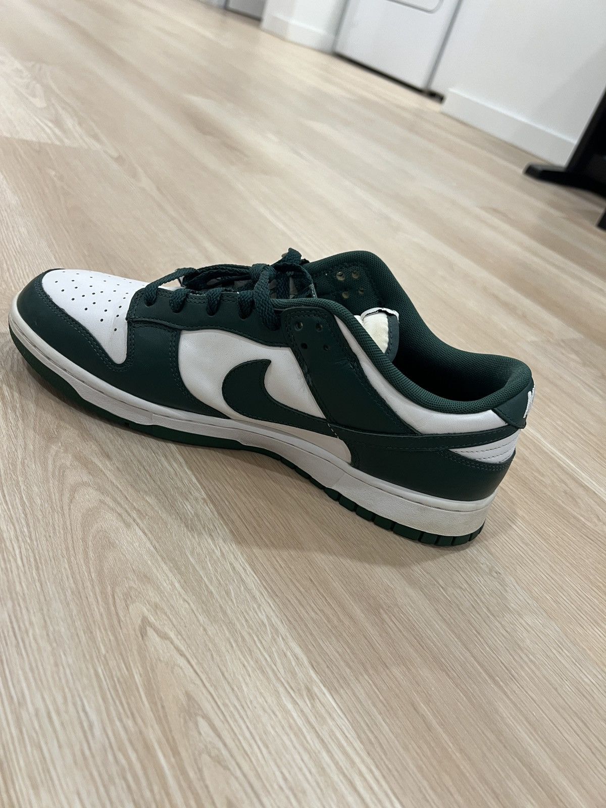 Nike Nike Michigan State Dunk Low Size US 12 / EU 45 - 6 Thumbnail