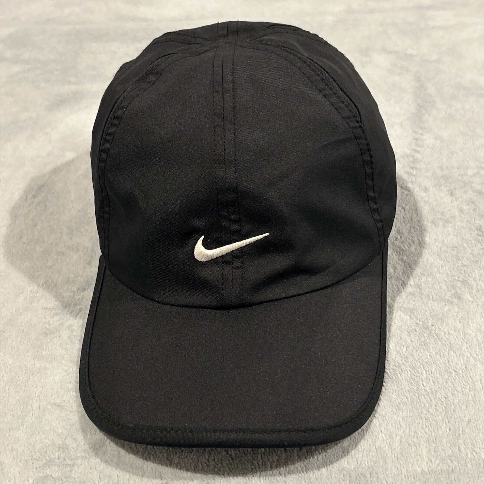 Nike Nike 6 Panel Featherlight Hat Cap Strap Back Swoosh Tailwind Size ONE SIZE - 2 Thumbnail