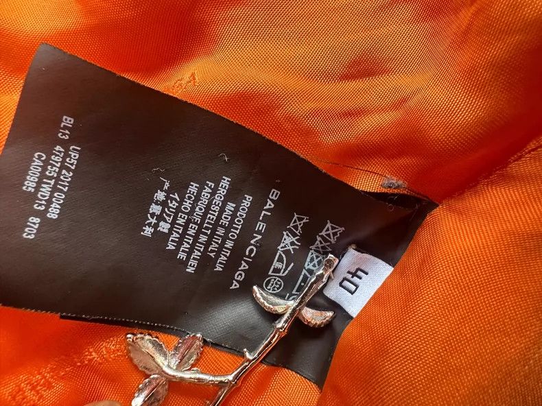 Balenciaga Balenciaga Bomber jacket with large collar jacket 2501-Next Size S / US 4 / IT 40 - 7 Thumbnail