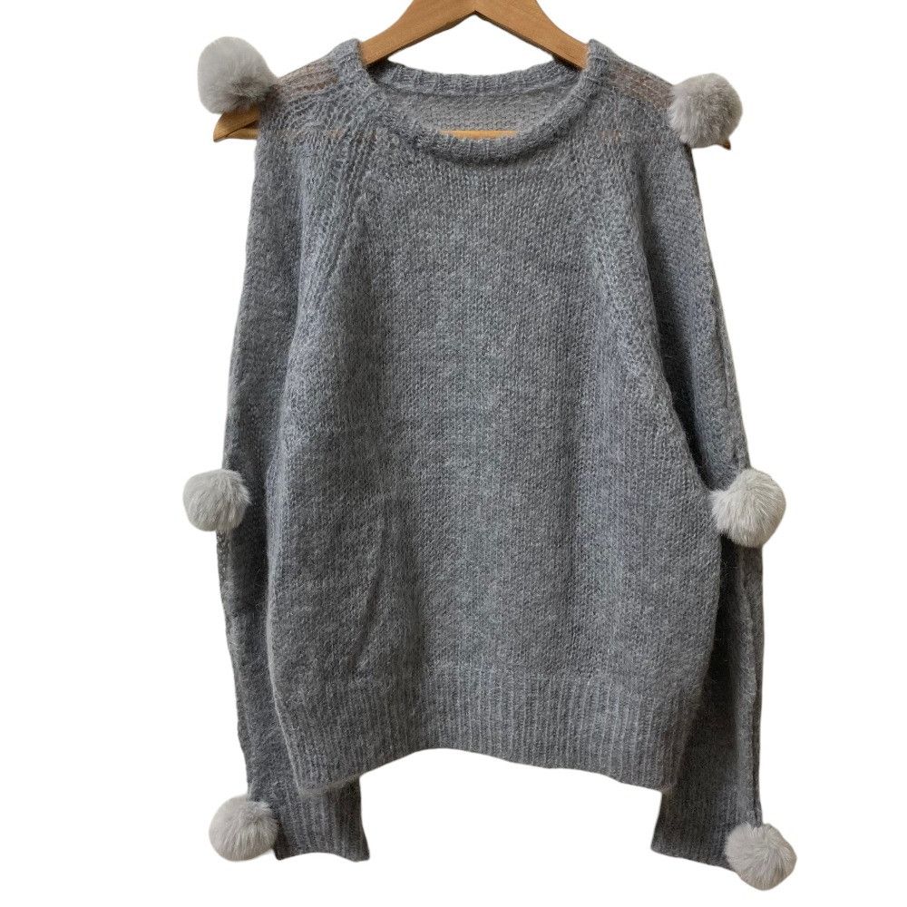 Other Other cygne long sleeve knit sweater Textile Tops CY2522-03-157 DUTY FREE for USA Size ONE SIZE - 1 Thumbnail
