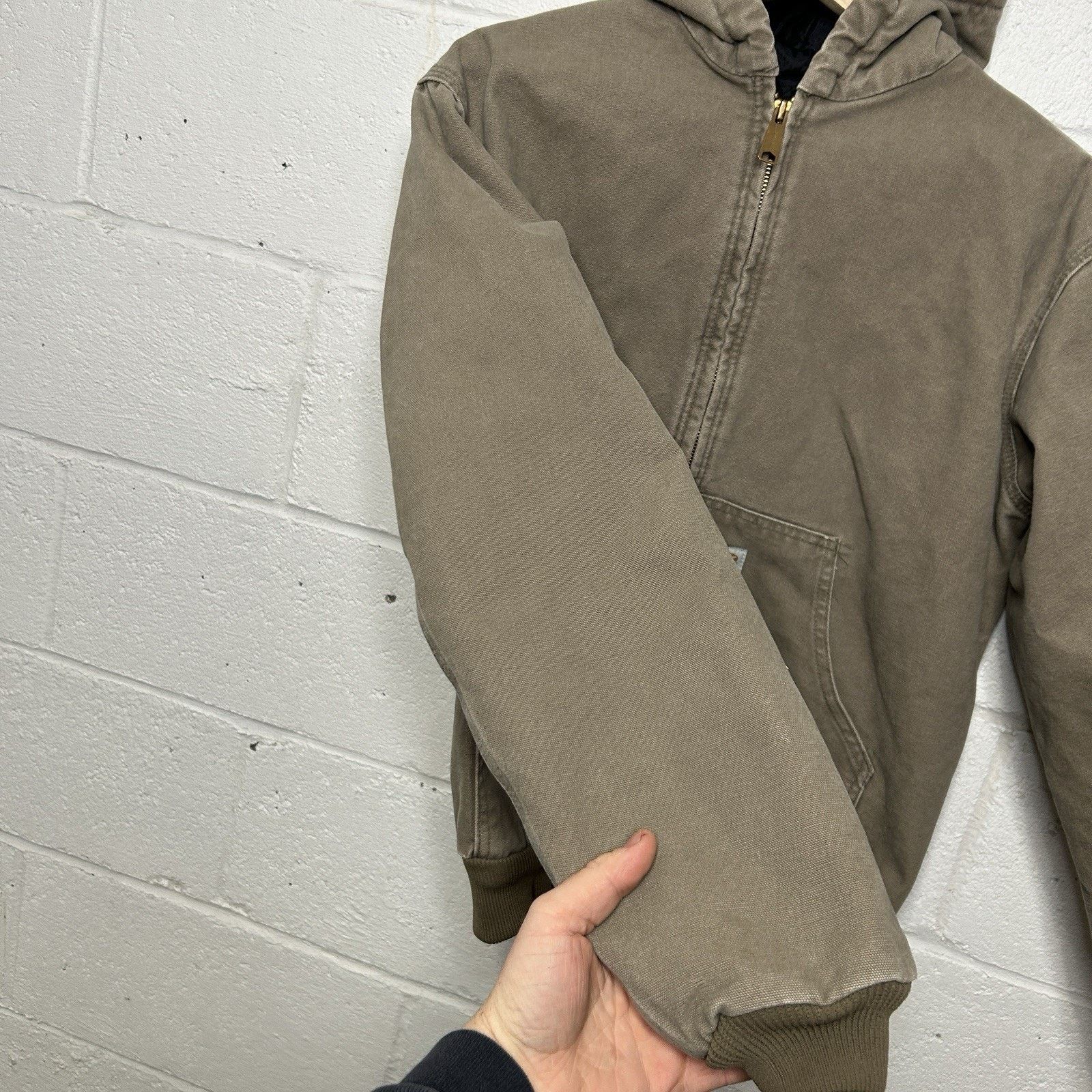 Carhartt Y2K Carhartt Quilted Hooded Active Jacket “Desert” Y06 DES Size S / US 4 / IT 40 - 10 Thumbnail