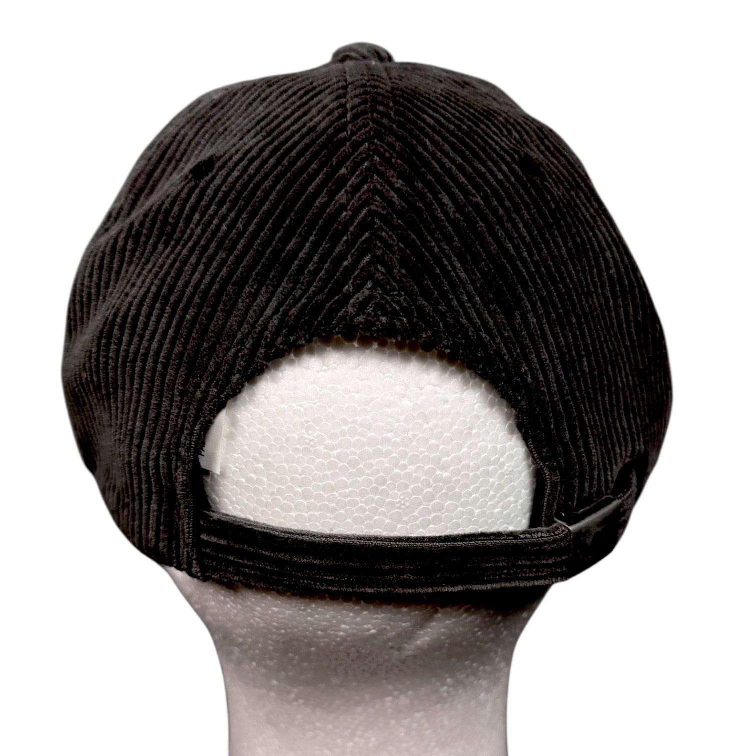 RVCA RVCA Gray Corduroy Logo Slideback Hat Cap Skater Surf OS Size ONE SIZE - 4 Thumbnail