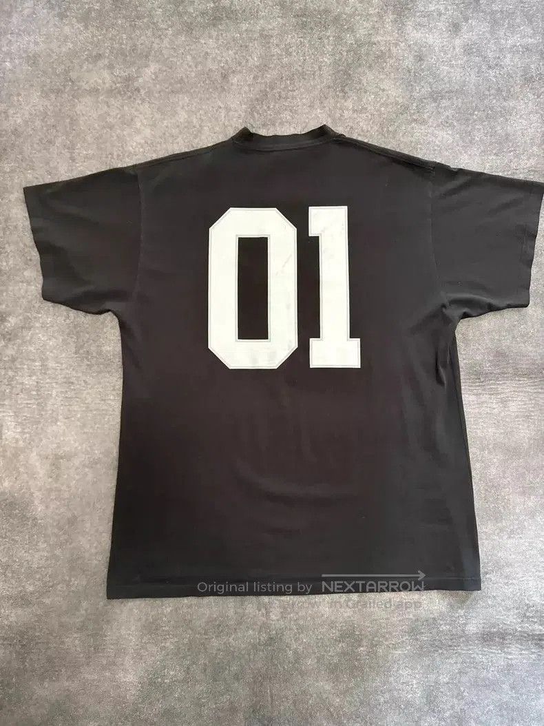 Balenciaga Balenciaga Vintage Black Basketball Jersey Shirt. Size US M / EU 48-50 / 2 - 2 Thumbnail