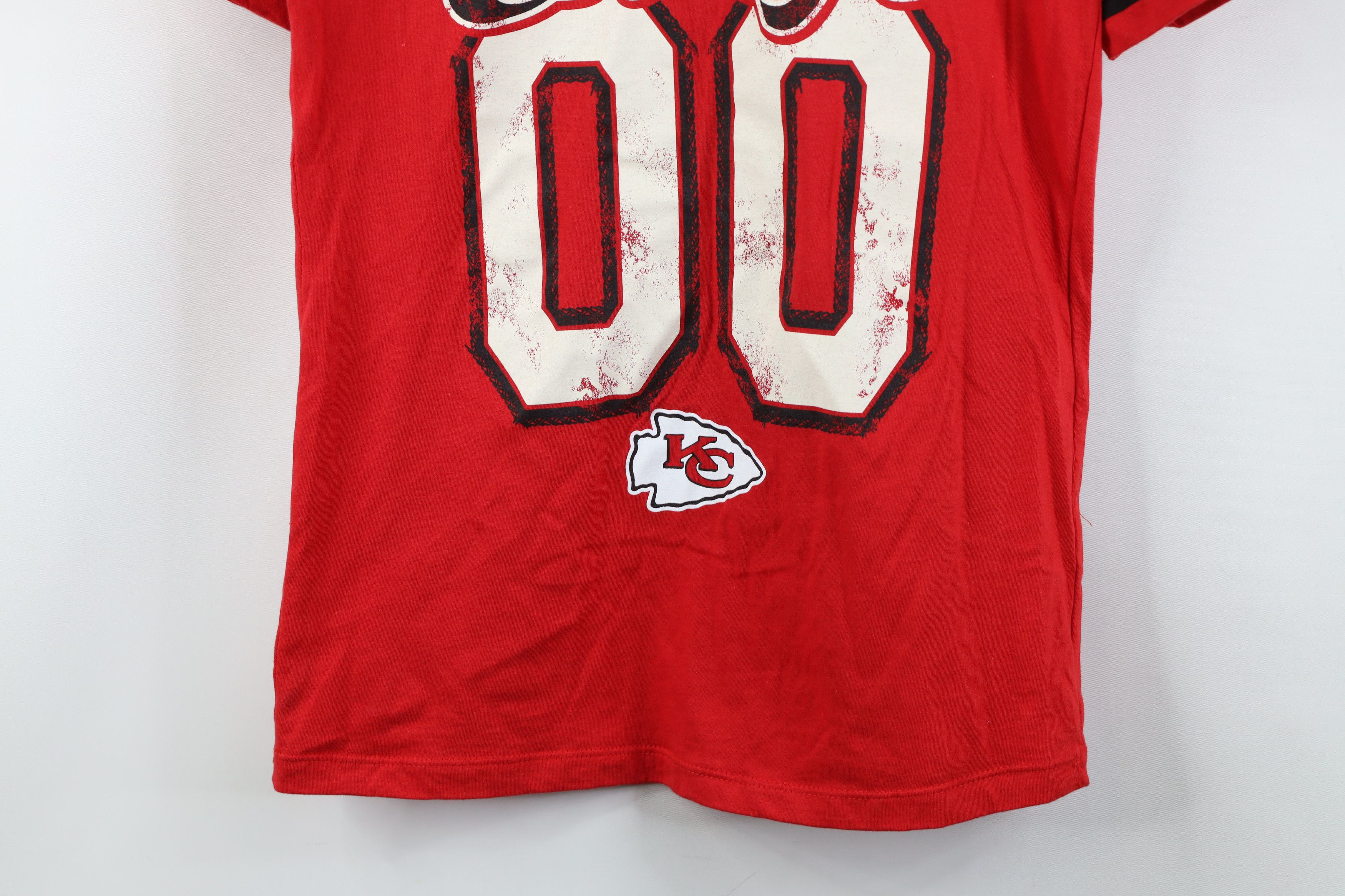 Vintage Vintage Y2K NFL Kansas City Chiefs Football Jersey T-Shirt Size M / US 6-8 / IT 42-44 - 3 Thumbnail