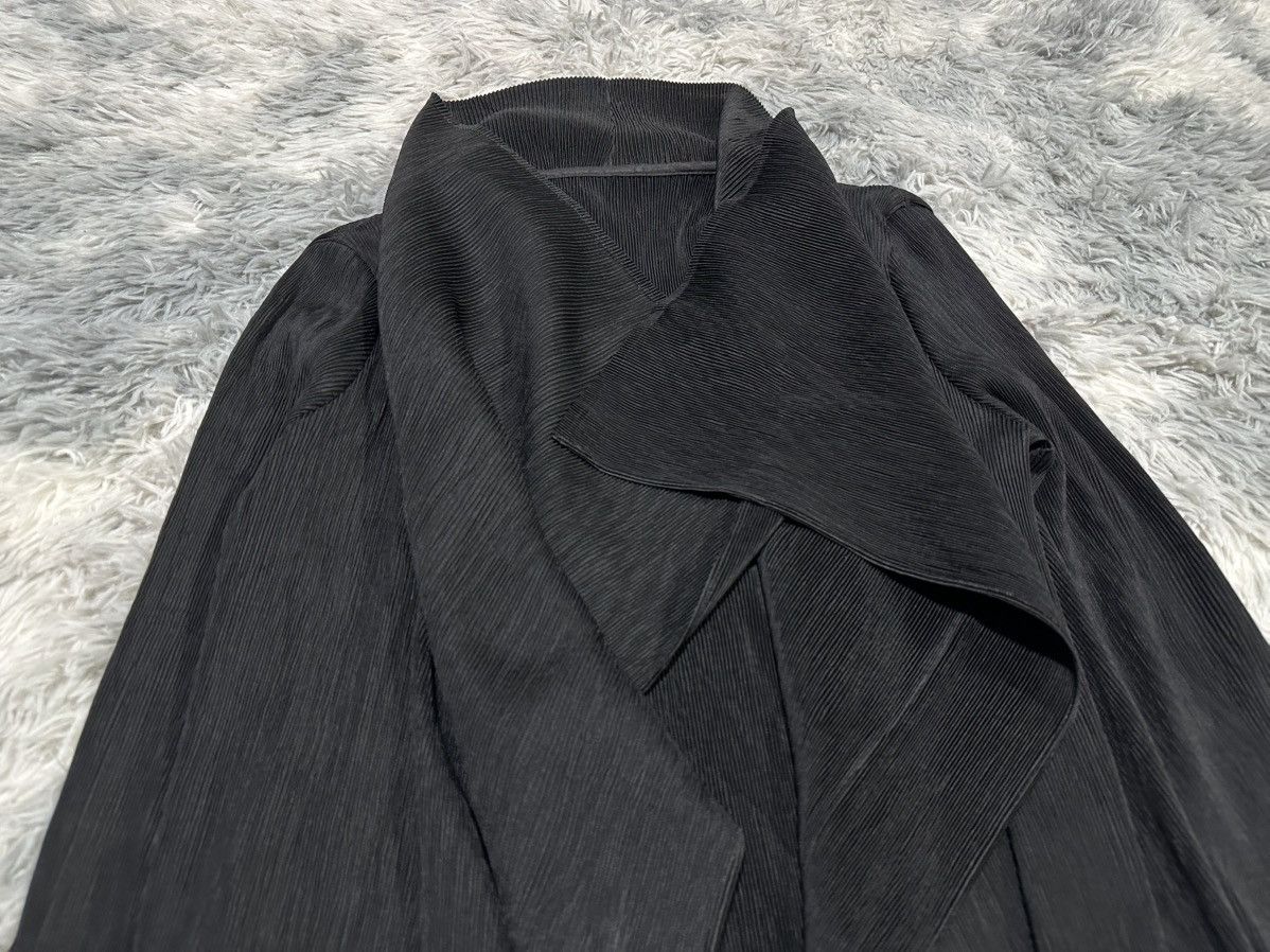 Japanese Brand 🔥Japanese Brand Ruffled Pleats Long Cardigan Size US XL / EU 56 / 4 - 8 Thumbnail