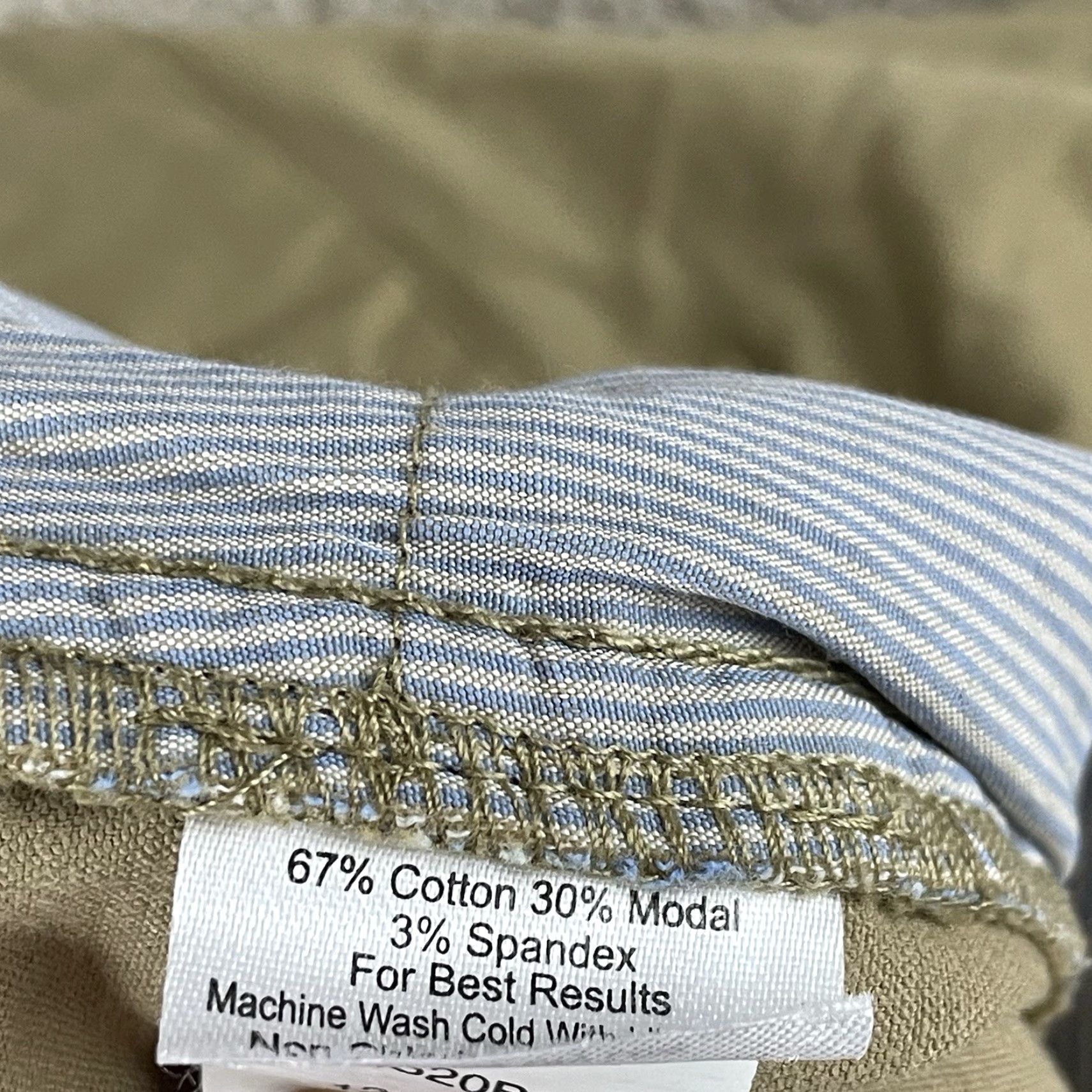 Peter Millar VINTAGE Peter Millar Pants 40x33 Sateen 5-Pocket Khaki Stretch Everyday T238 Size US 40 / EU 56 - 7 Thumbnail