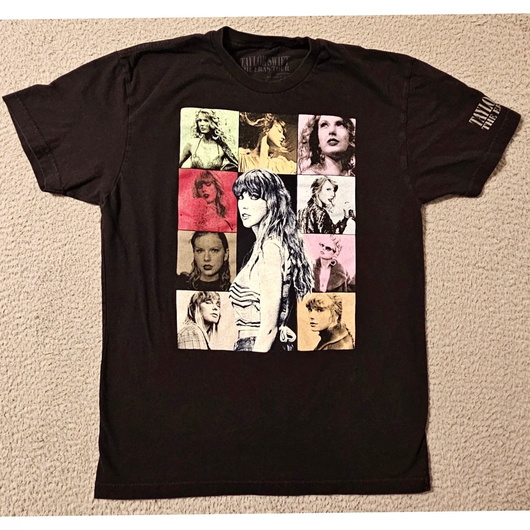 Vintage Taylor Swift The Eras Tour Official Merch Black Shirt EXCLUSIVE M Size Concert Size M / US 6-8 / IT 42-44 - 2 Thumbnail