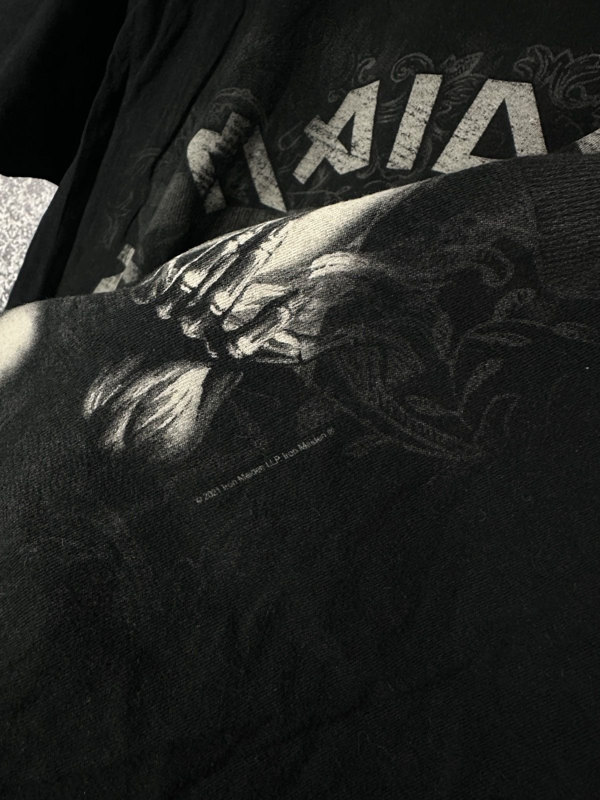 Band Tees Iron Maiden Vintage T-Shirt Number Of The Beast Metal Band Size US L / EU 52-54 / 3 - 5 Thumbnail