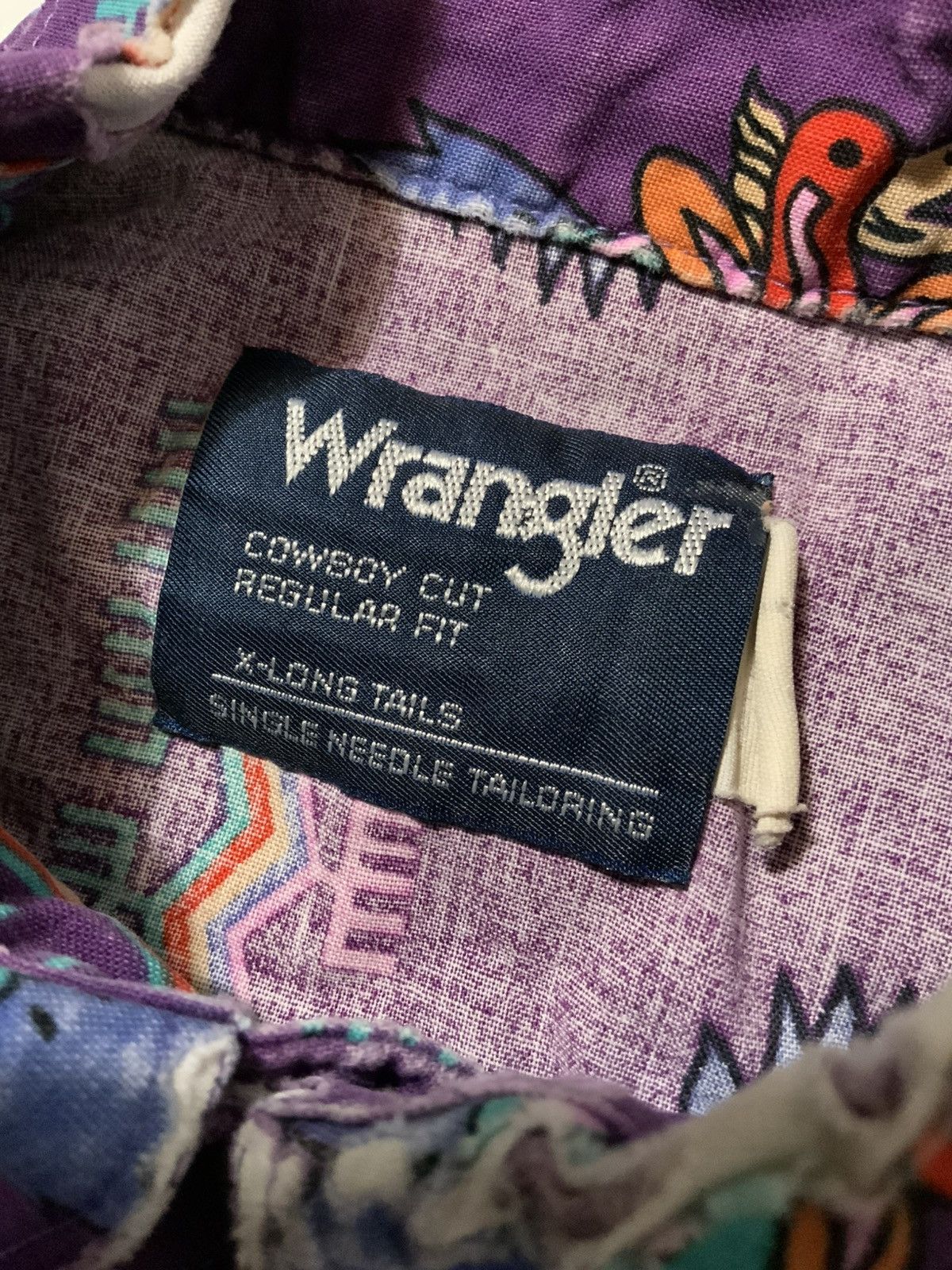 Wrangler Vintage Wrangler Cowboy Cut Rodeo Southwestern Aztec Shirt Size US M / EU 48-50 / 2 - 5 Thumbnail
