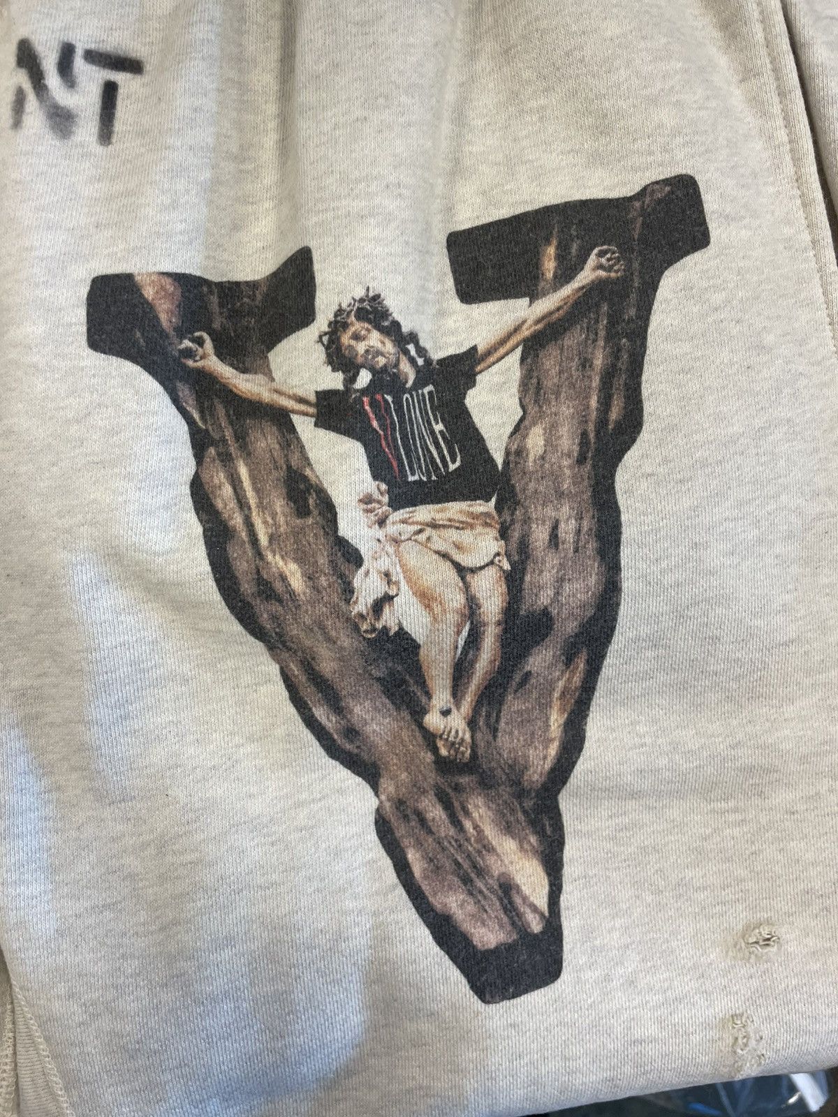 Saint Michael × Vlone Saint MXXXXXX Vlone Shorts Size US 34 / EU 50 - 2 Thumbnail