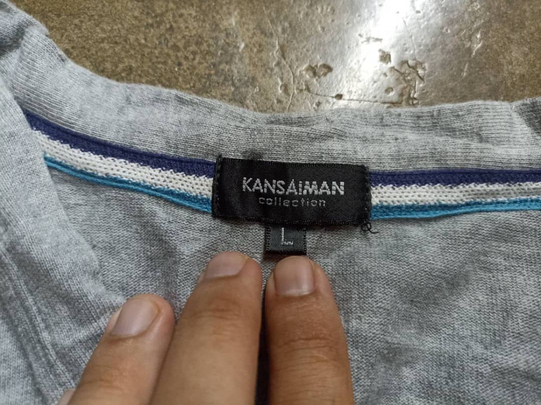 Japanese Brand × Kansai Yamamoto Kansai Man Cardigan Button Up Size US L / EU 52-54 / 3 - 8 Thumbnail
