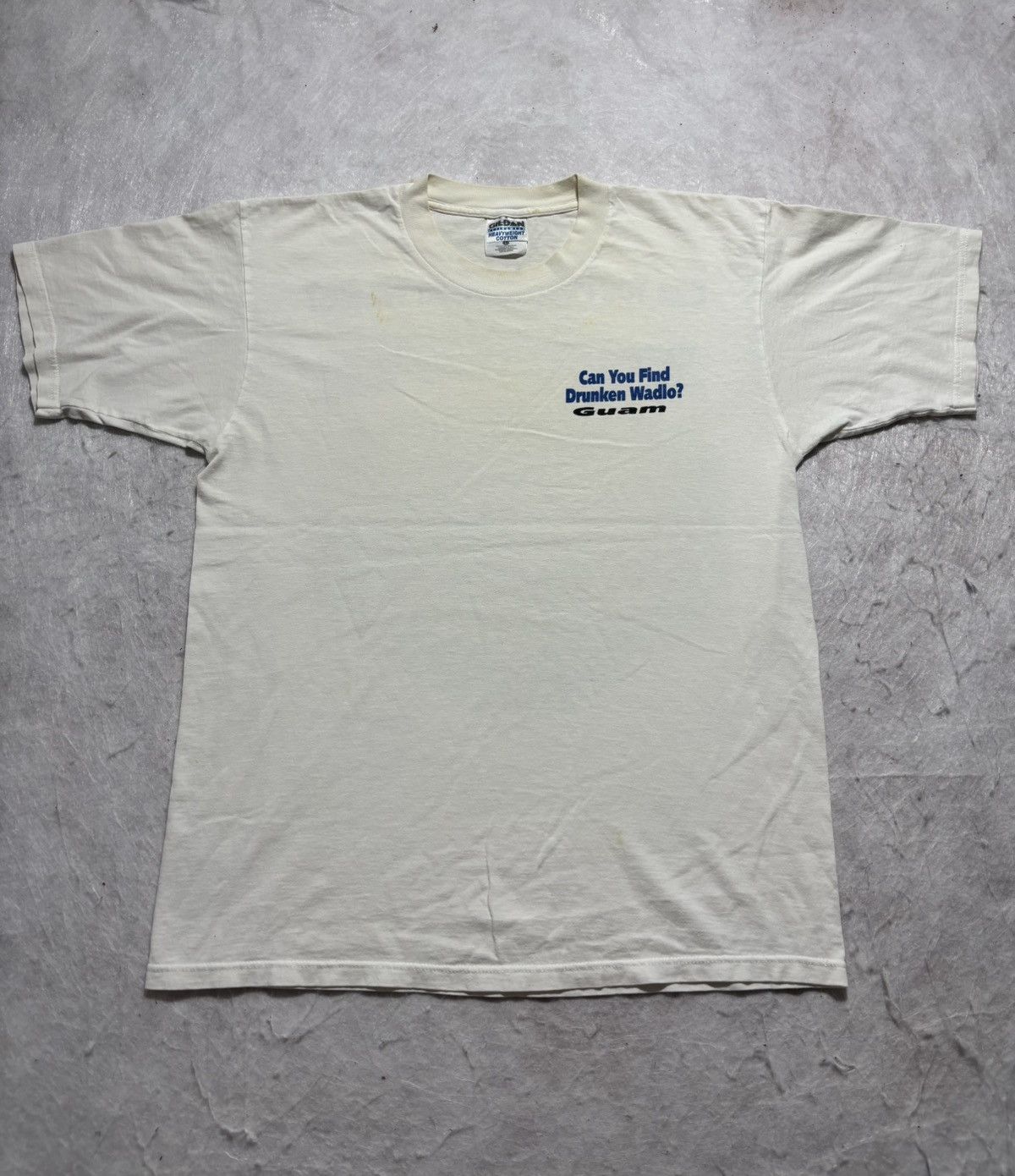 Vintage Vintage 90’s Can U Find Drunken Wadlo Tshirt Size US L / EU 52-54 / 3 - 2 Thumbnail