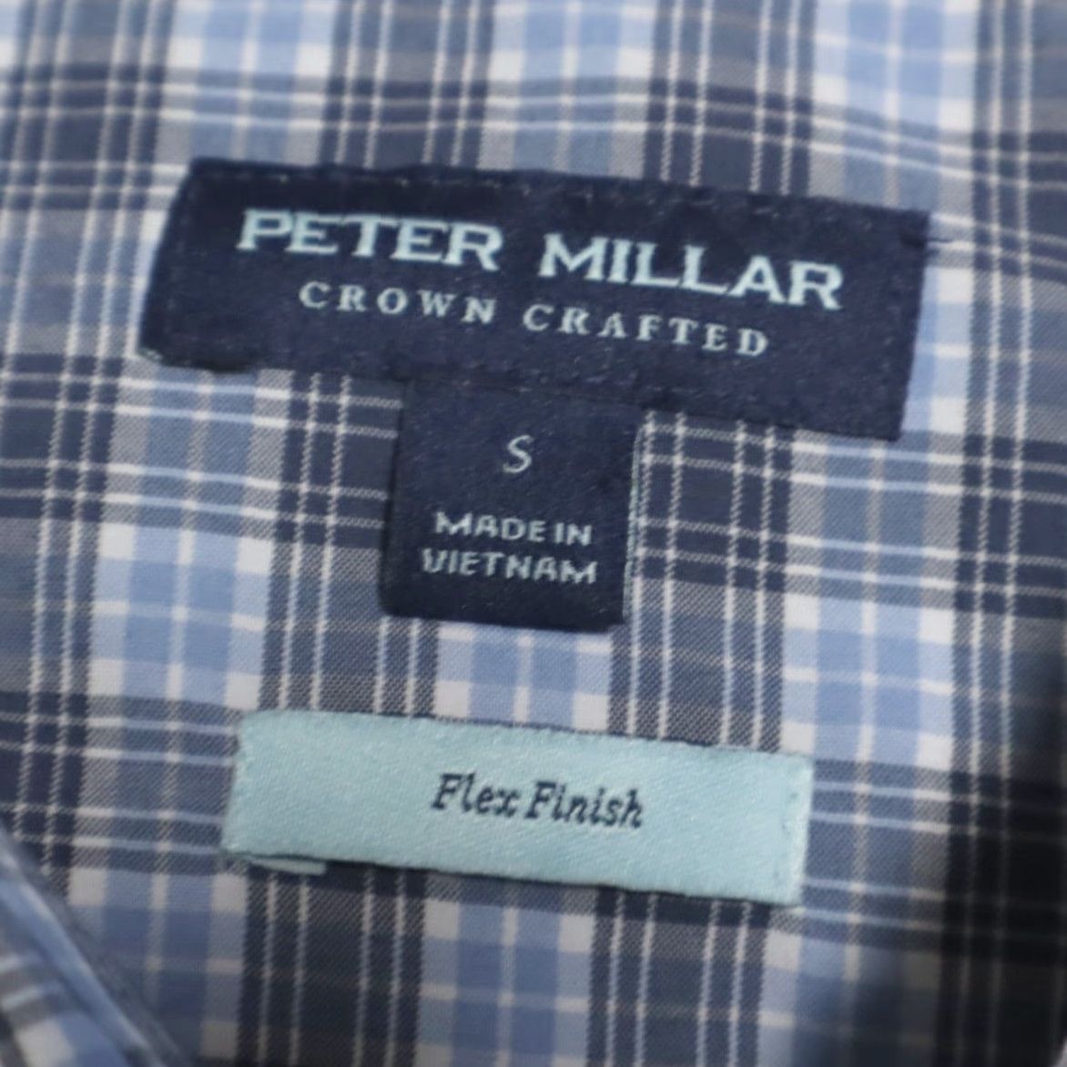 Peter Millar Peter Millar Shirt Men’s Blue McAlister Performance Plaid Button Up S Size US S / EU 44-46 / 1 - 5 Thumbnail