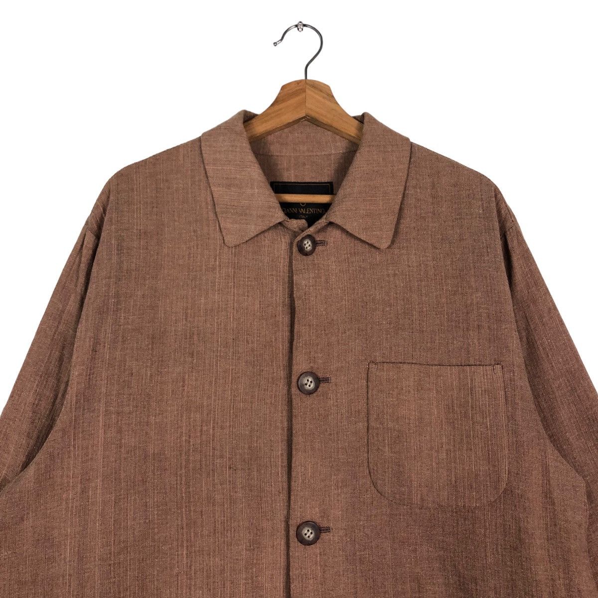 Japanese Brand 🔥Vintage Chore Cargo Jacket Gianni Valentino Italy Size US L / EU 52-54 / 3 - 3 Thumbnail