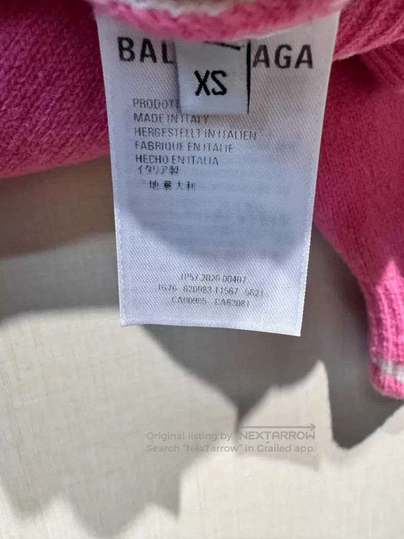 Balenciaga Balenciaga Bullet Hole Full Logo Sweater Size US XS / EU 42 / 0 - 4 Thumbnail