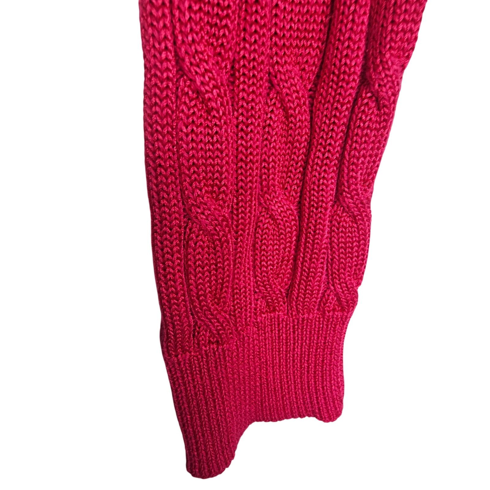 Lauren Ralph Lauren Lauren Ralph Lauren Womens Cable Knit Sweater Size M Preppy Size M / US 6-8 / IT 42-44 - 4 Thumbnail