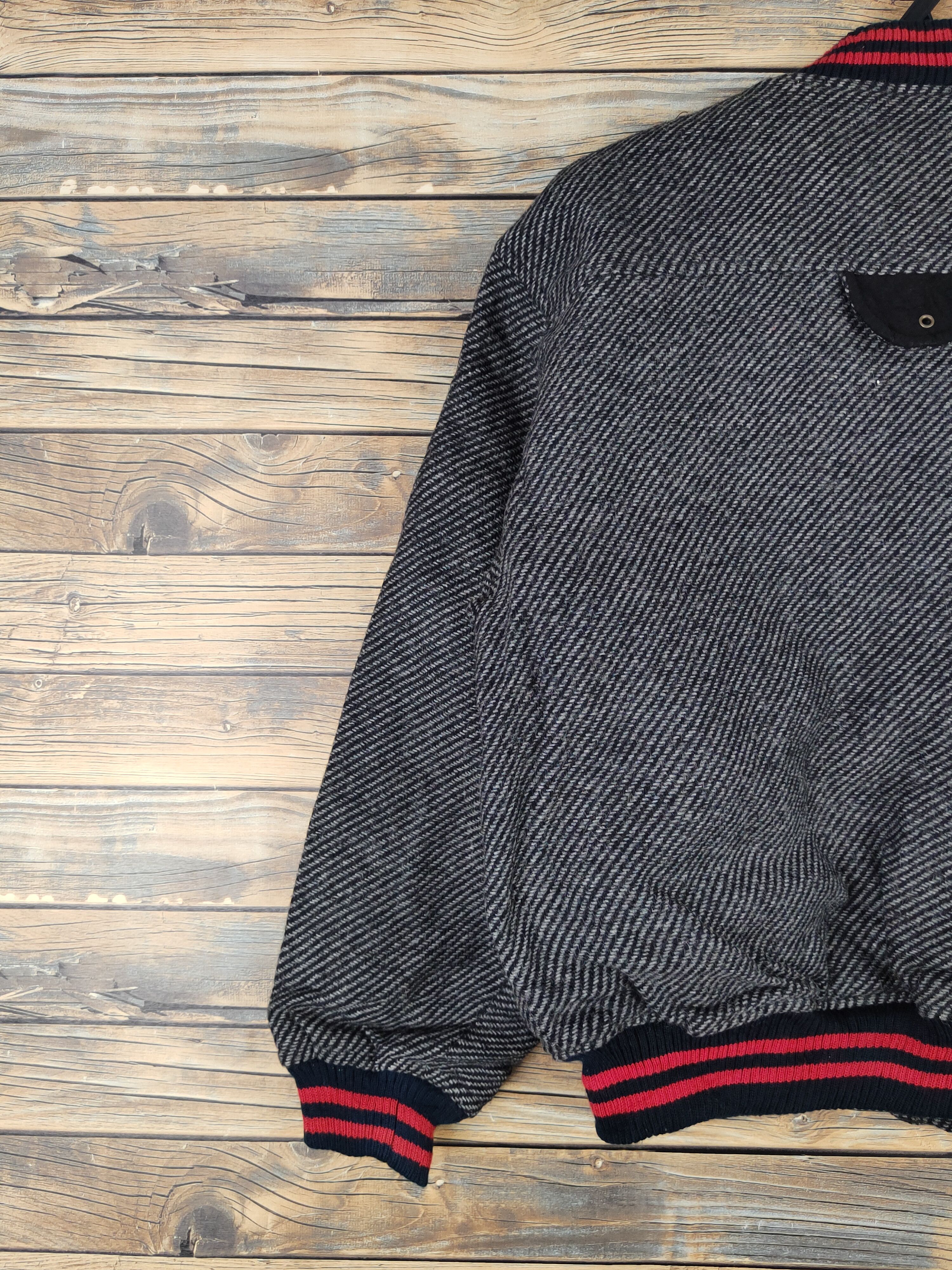 Japanese Brand Azalee Black multipocket varsity Jackets #W1070 Size US M / EU 48-50 / 2 - 8 Thumbnail