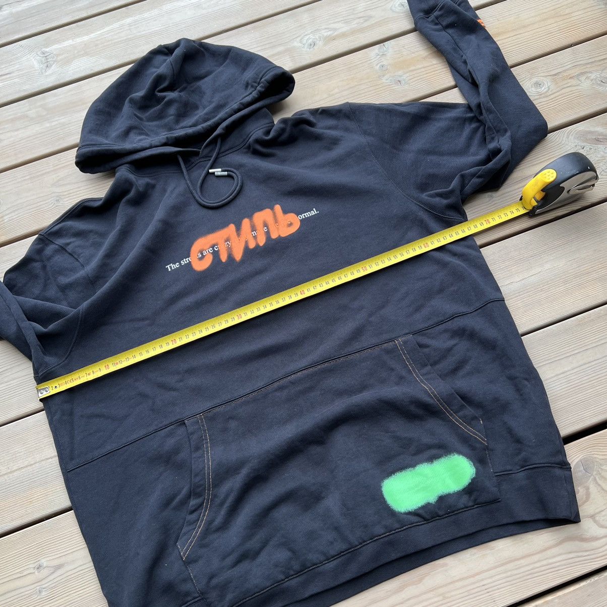 Heron Preston Concrete Jungle Spray Paint CTNMB Rare Hoodie