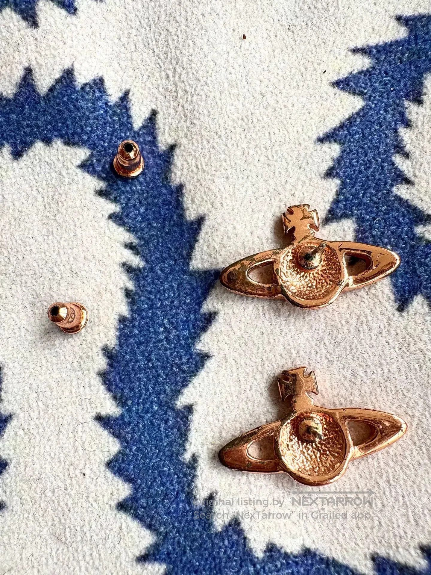 Vivienne Westwood vivienne westwood rose gold earrings. Size ONE SIZE - 3 Thumbnail