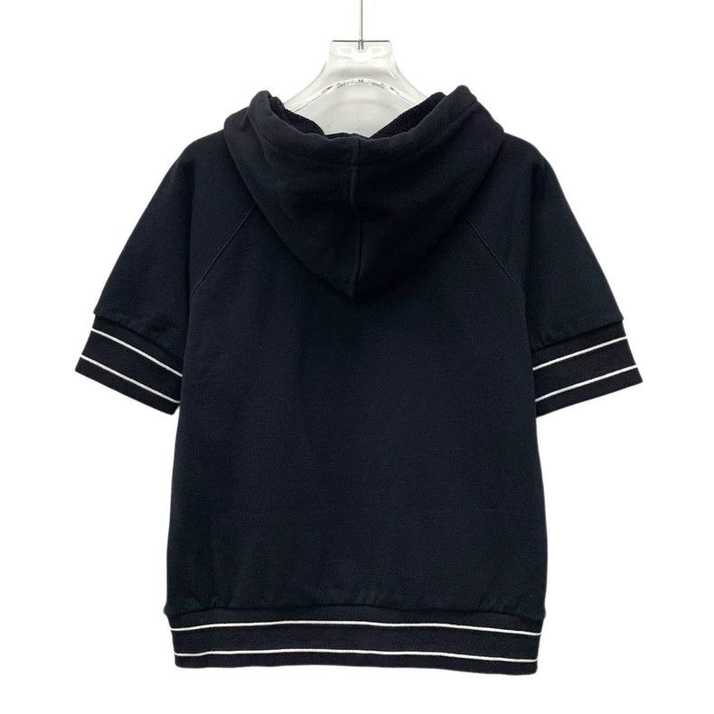 Dior Dior Black letter pattern printed cotton hooded drawstring Size XS / US 0-2 / IT 36-38 - 2 Thumbnail