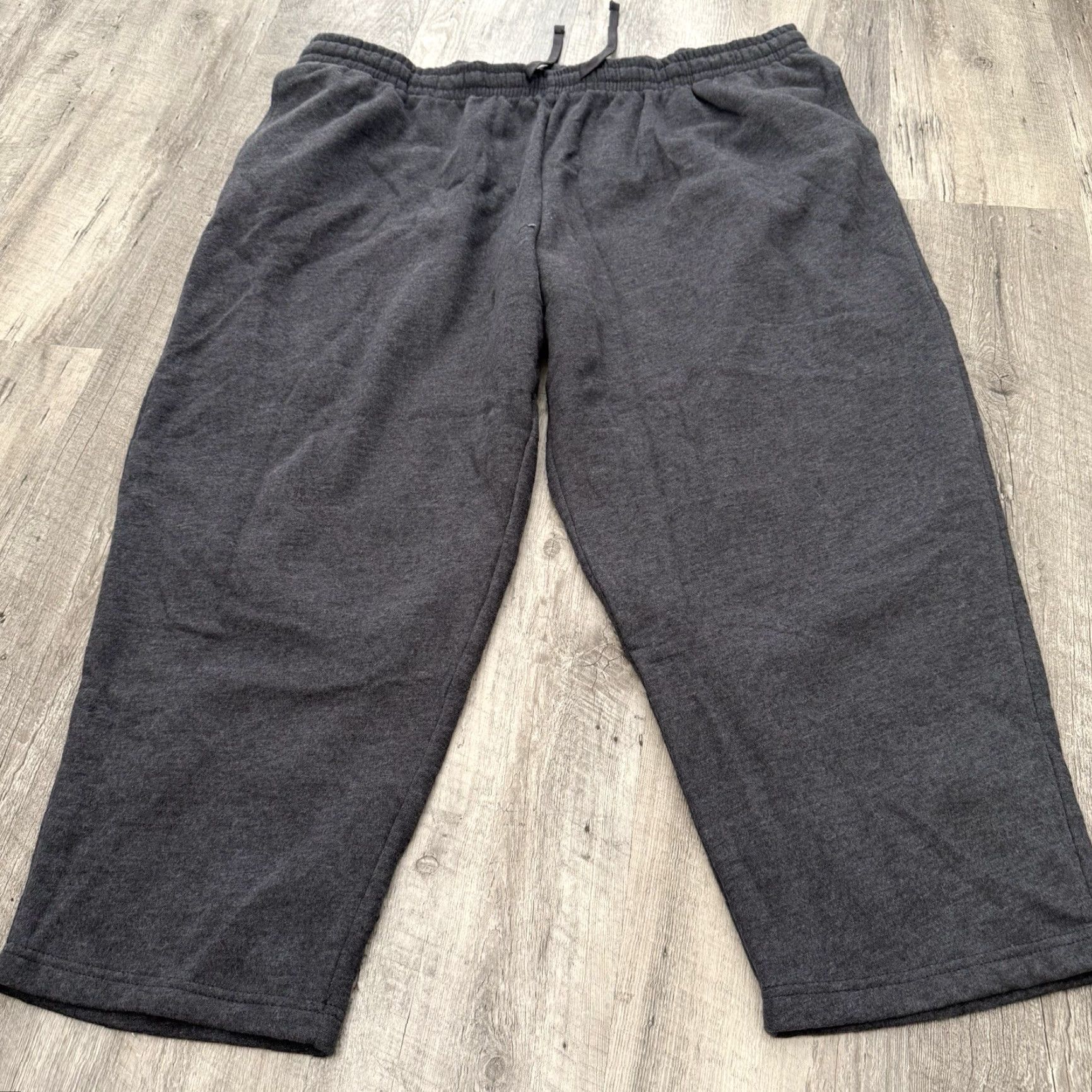 Tek Gear Tek Gear Sweat Pants Men 4XB BIG Ultra Soft Fleece Drawstring Tapered Jogger NEW Size US 39 - 3 Thumbnail