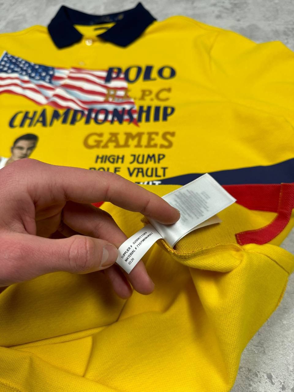 Polo Ralph Lauren Polo Ralph Lauren R.L.P.C. Championship Games 1938 Size L Size US L / EU 52-54 / 3 - 13 Thumbnail