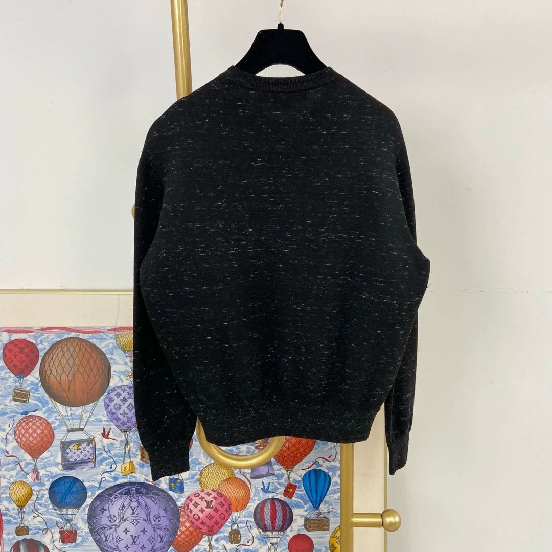 Stella McCartney Stella McCartney Black Crewneck Sweatshirt Size XS / US 0-2 / IT 36-38 - 2 Thumbnail