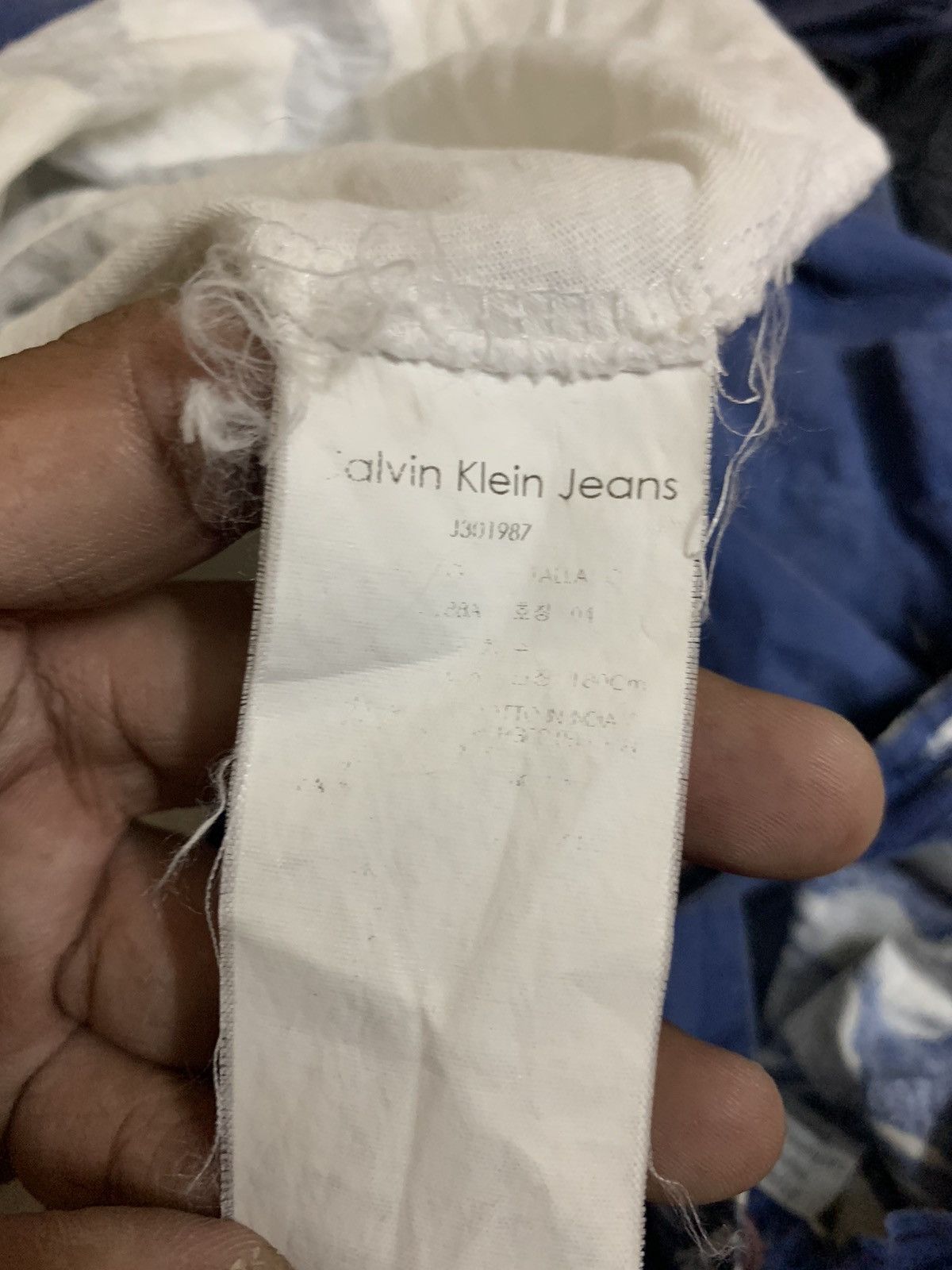 Calvin Klein Calvin klein big logo shirt Size US L / EU 52-54 / 3 - 5 Thumbnail