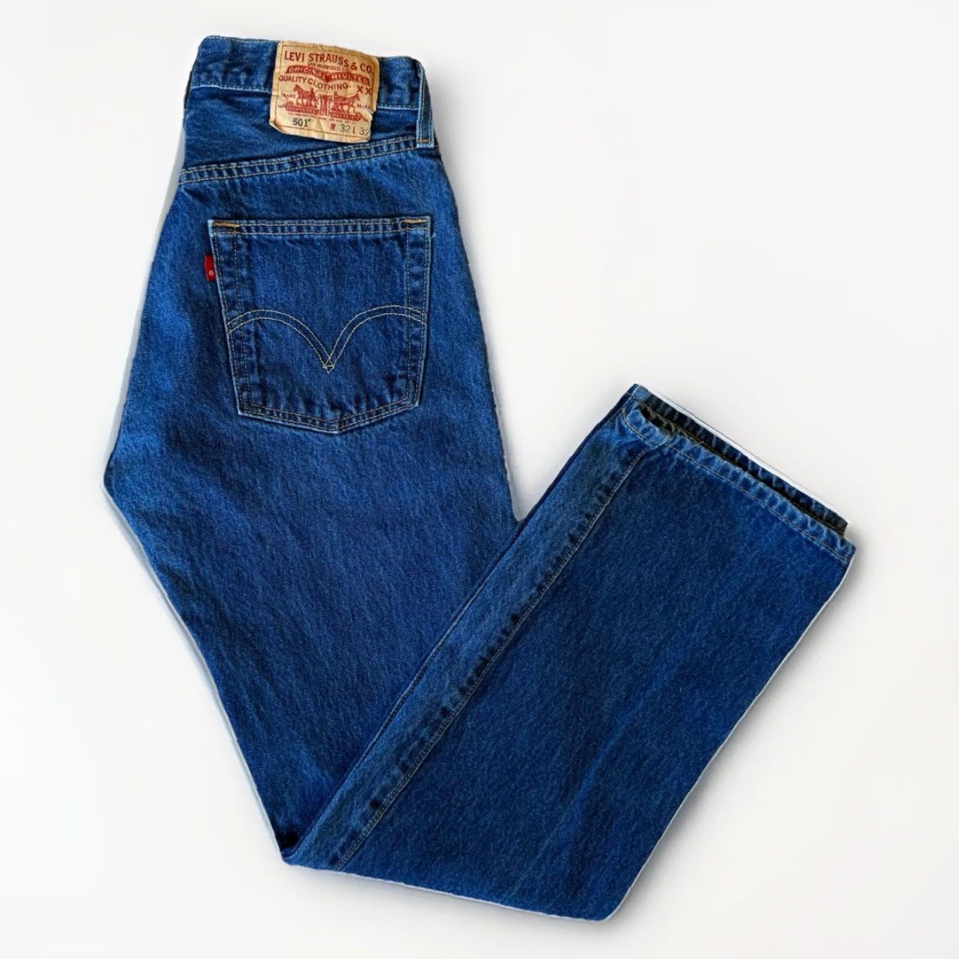 Levi's VINTAGE Levi's 501 Jeans Shirt? Size 30" / US 8 / IT 44 - 2 Thumbnail