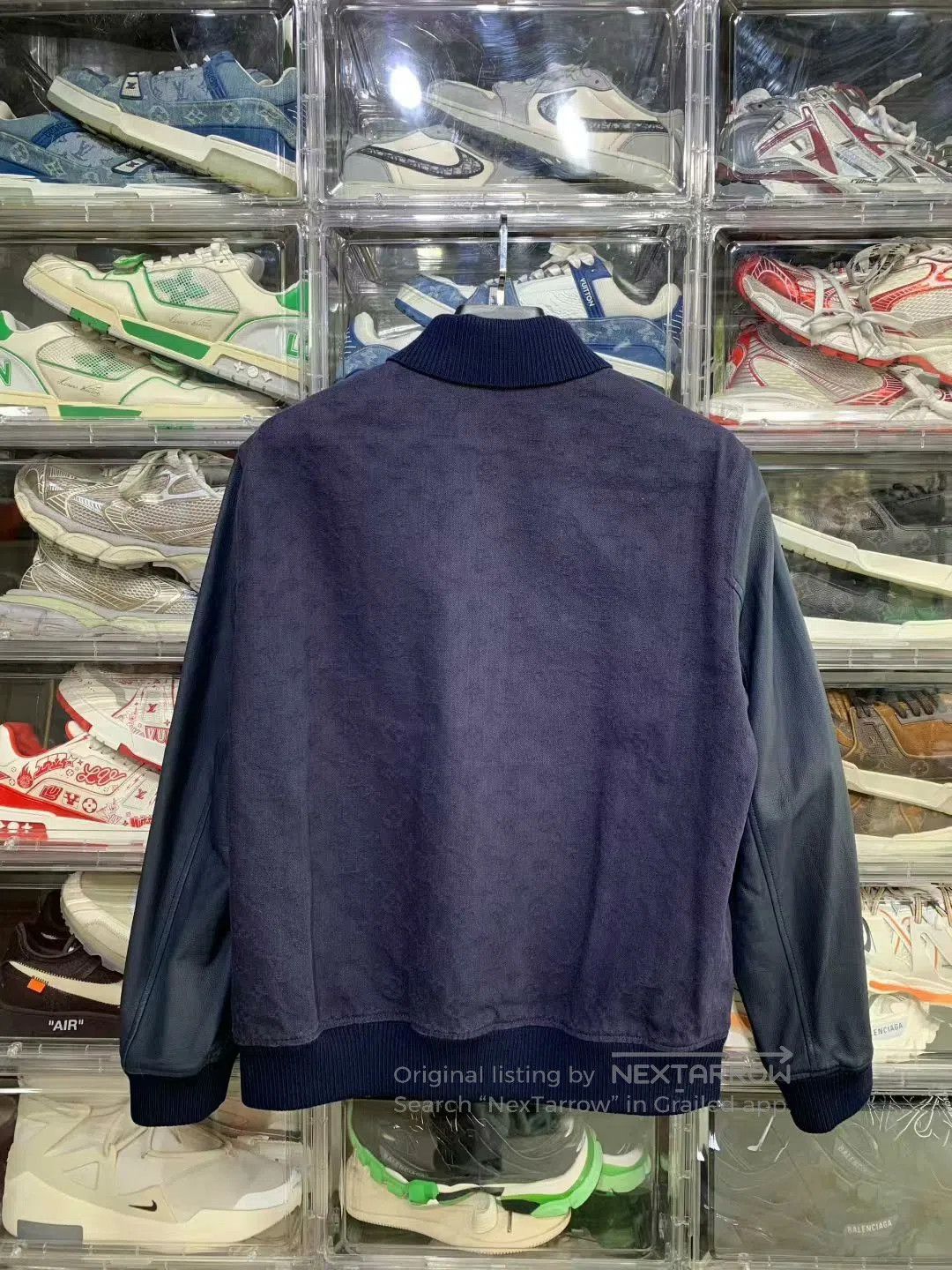 Louis Vuitton lv blue printed leather jacket size 50. Size US L / EU 52-54 / 3 - 2 Thumbnail
