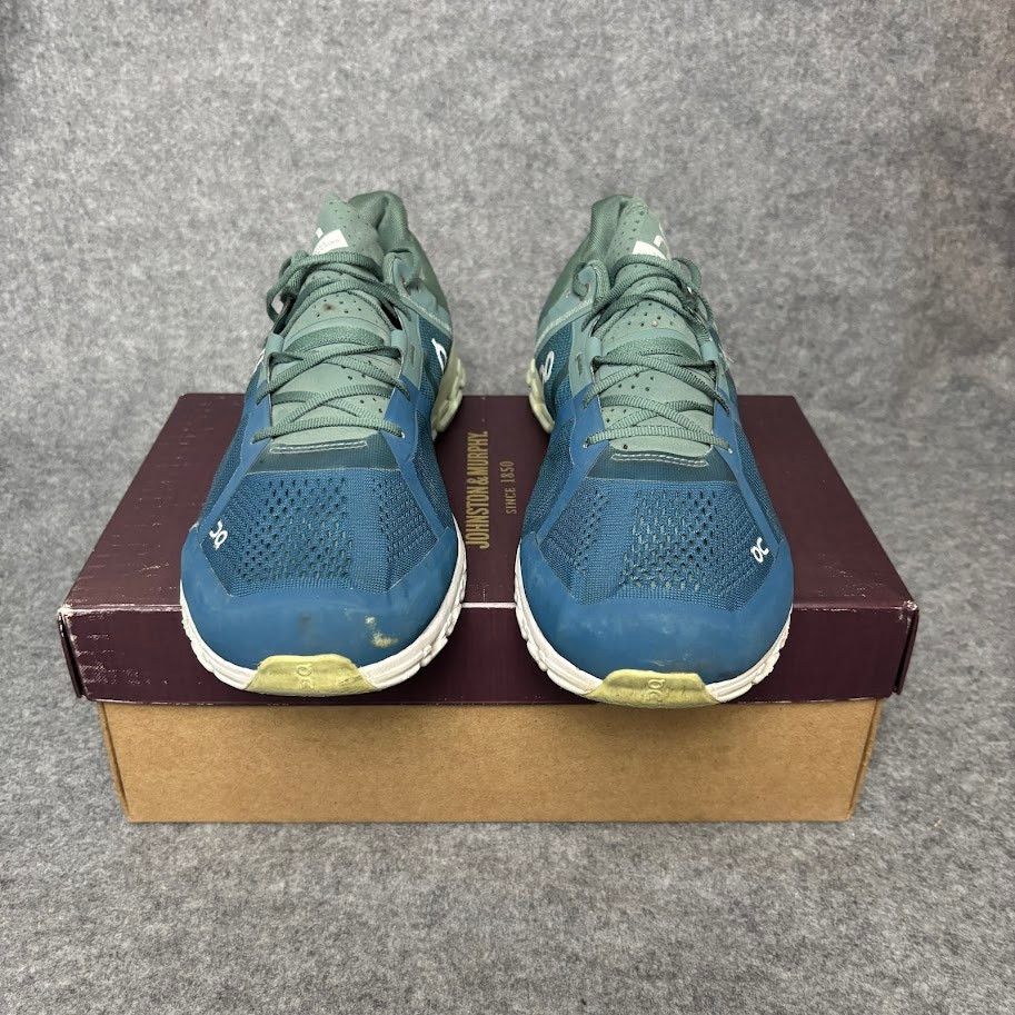 On On Cloudflow Blue Mesh Sneaker Running Shoes Men Size 13 US Size US 13 / EU 46 - 3 Thumbnail