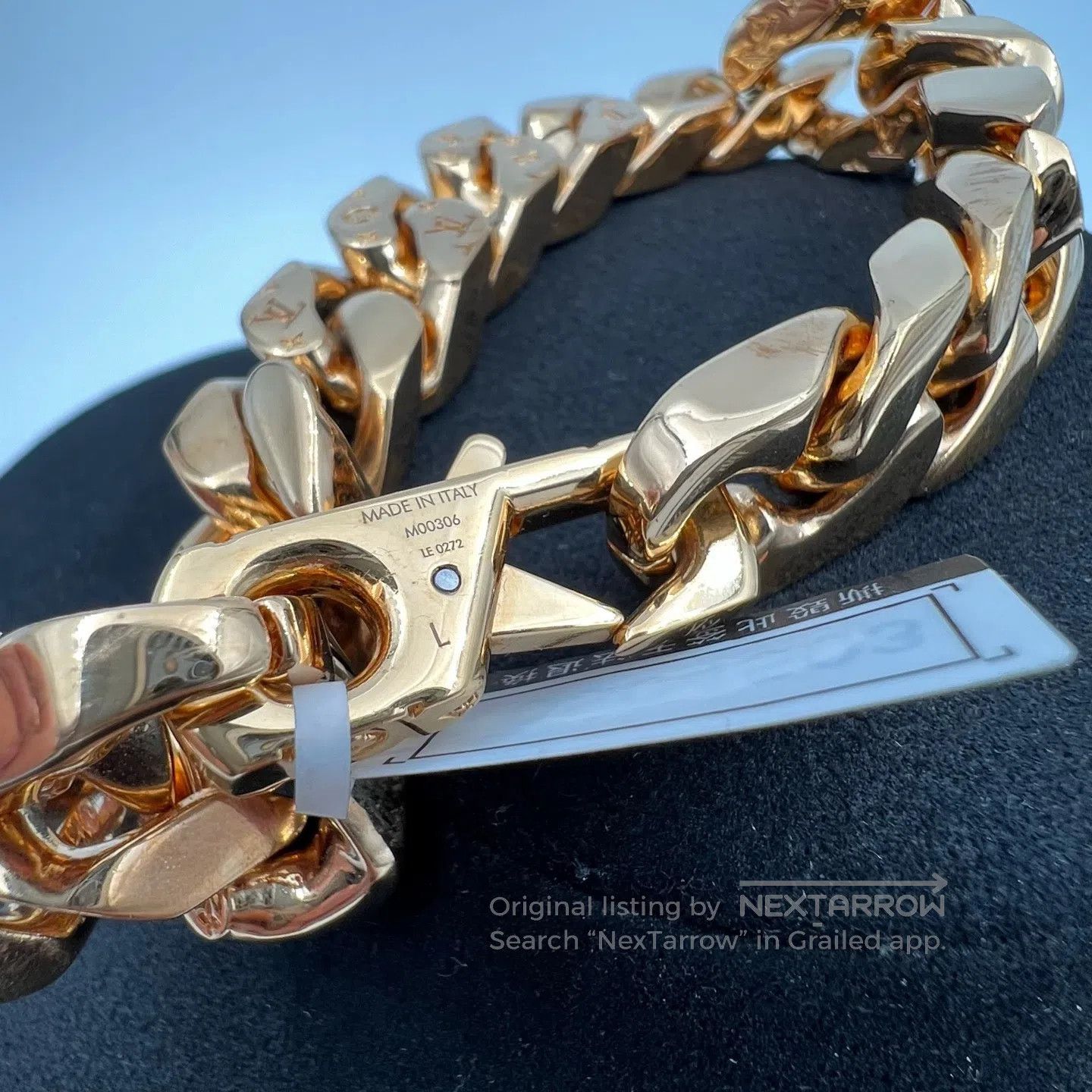Louis Vuitton Louis Vuitton Golden Cuban chain Size ONE SIZE - 4 Thumbnail
