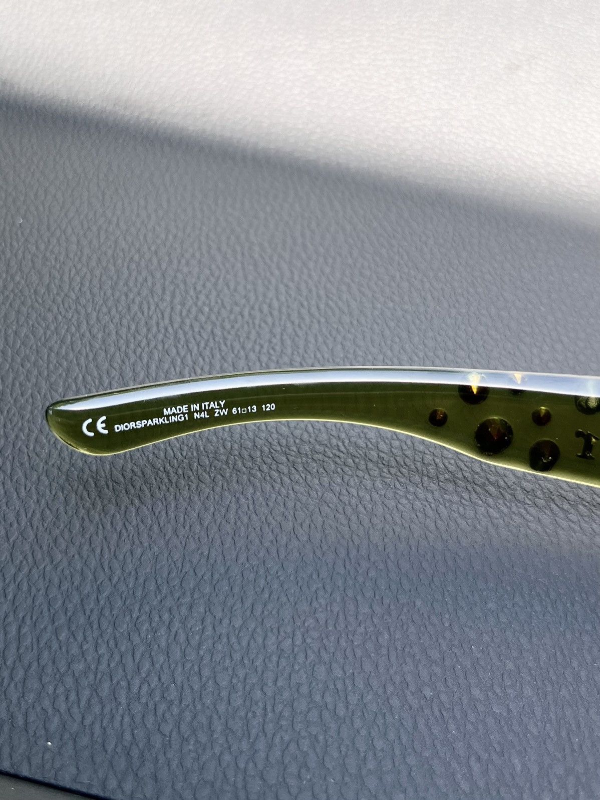 Dior 2002 DIOR John Galliano Sparkling Sunglasses Size 32 - 5 Thumbnail