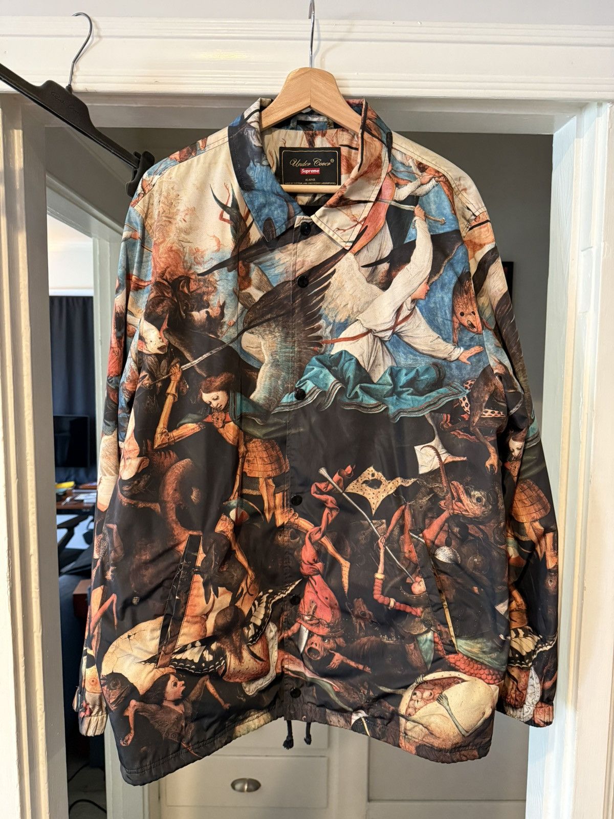 Supreme × Undercover The Fall of the Rebel Angels Coaches Jacket Size US XL / EU 56 / 4 - 1 Thumbnail