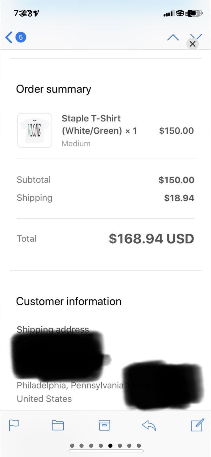 Vlone Vlone Green Staple Tee Size US M / EU 48-50 / 2 - 7 Thumbnail