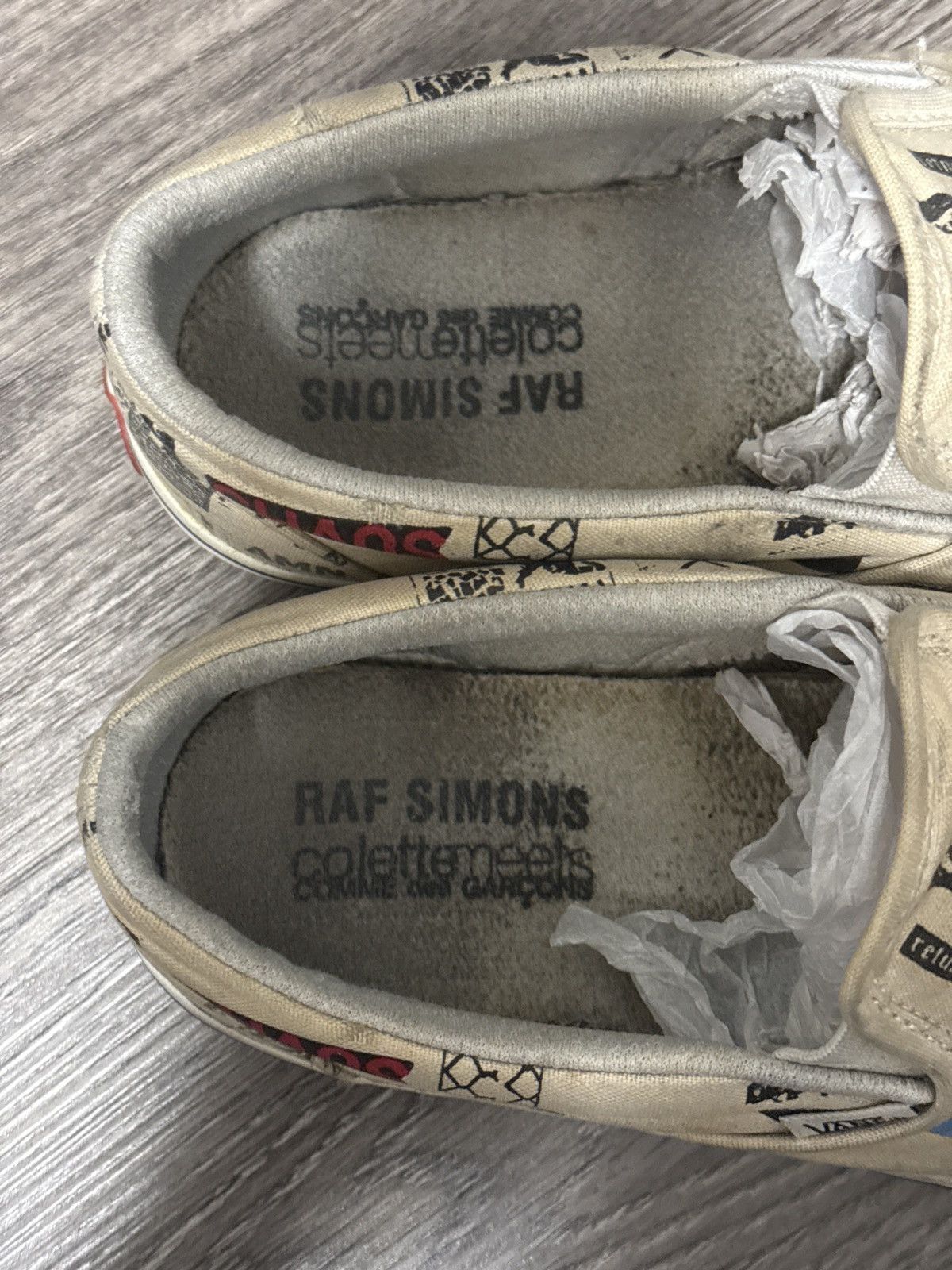 Colette × Comme des Garcons × Raf Simons Raf Simons Colette Comme Des Garçons Vans 2005 Size US 8 / EU 41 - 7 Thumbnail