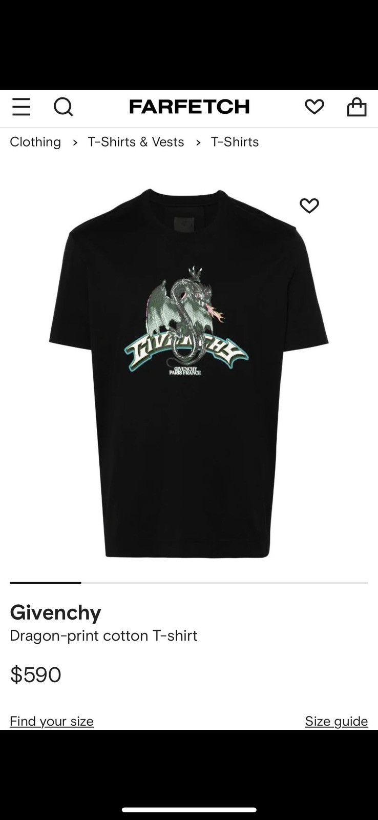 Givenchy Givenchy t shirt Size US M / EU 48-50 / 2 - 1 Thumbnail