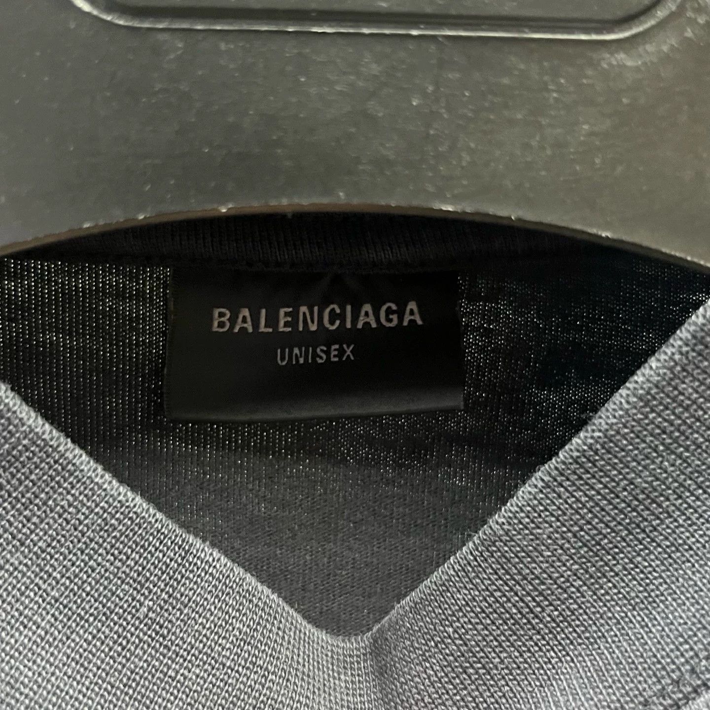 Balenciaga Balenciaga Black Letter Print Crew Neck T-shirt Size US S / EU 44-46 / 1 - 3 Thumbnail